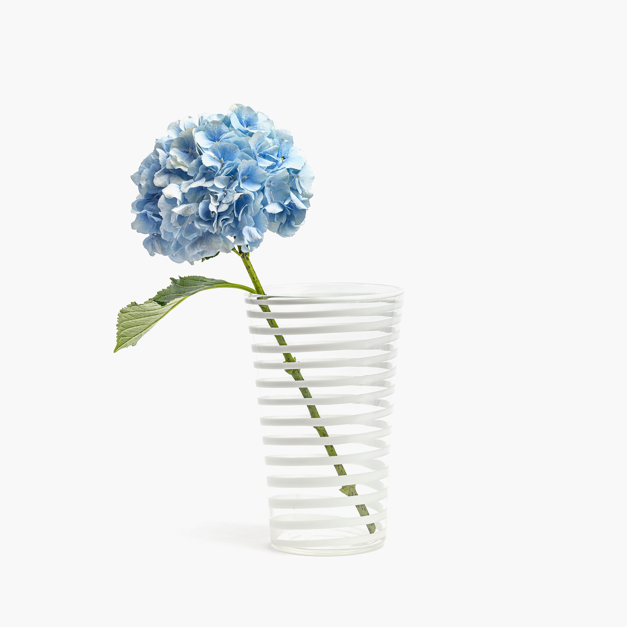 YALI A NASTRO VASE WHITE