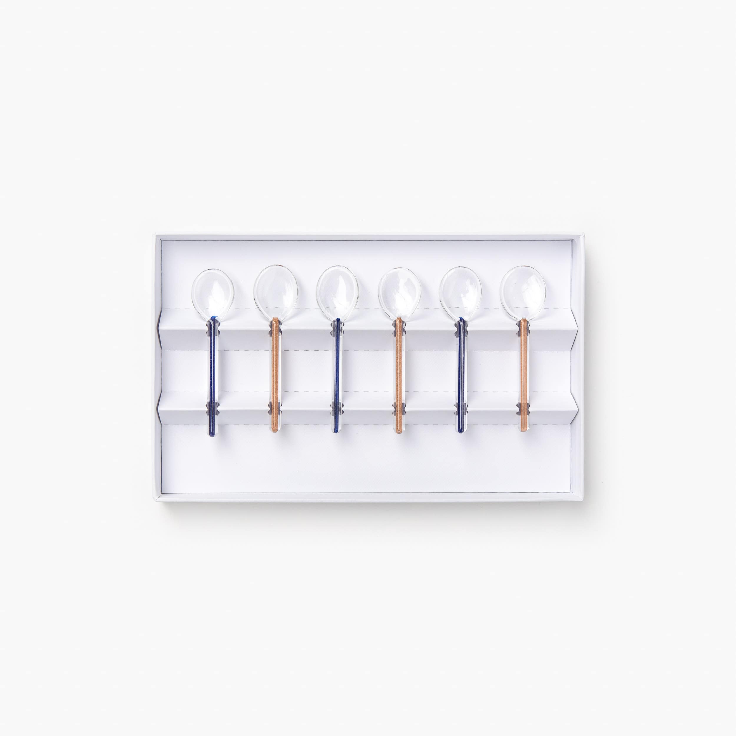 YALI AVVENTURINA CAVIAR SPOONS BLUE GOLD