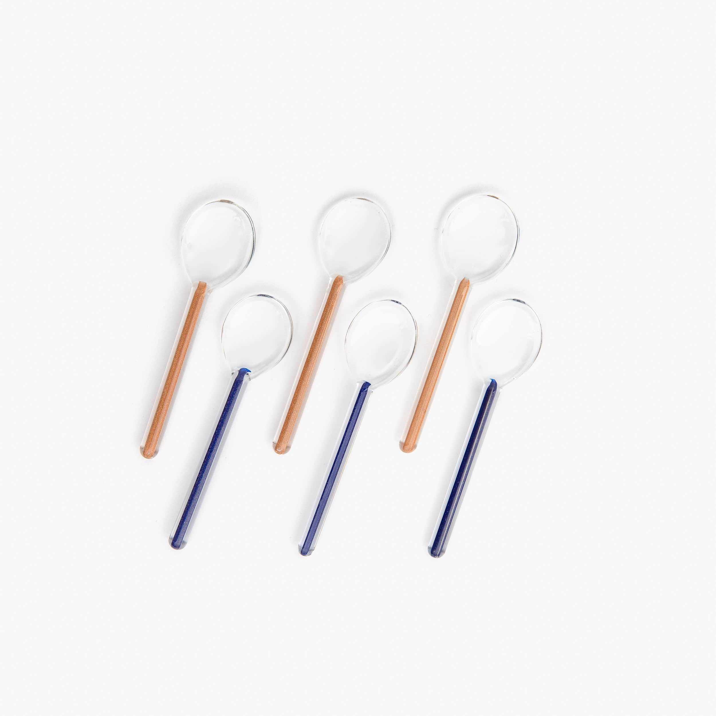 YALI AVVENTURINA CAVIAR SPOONS BLUE GOLD
