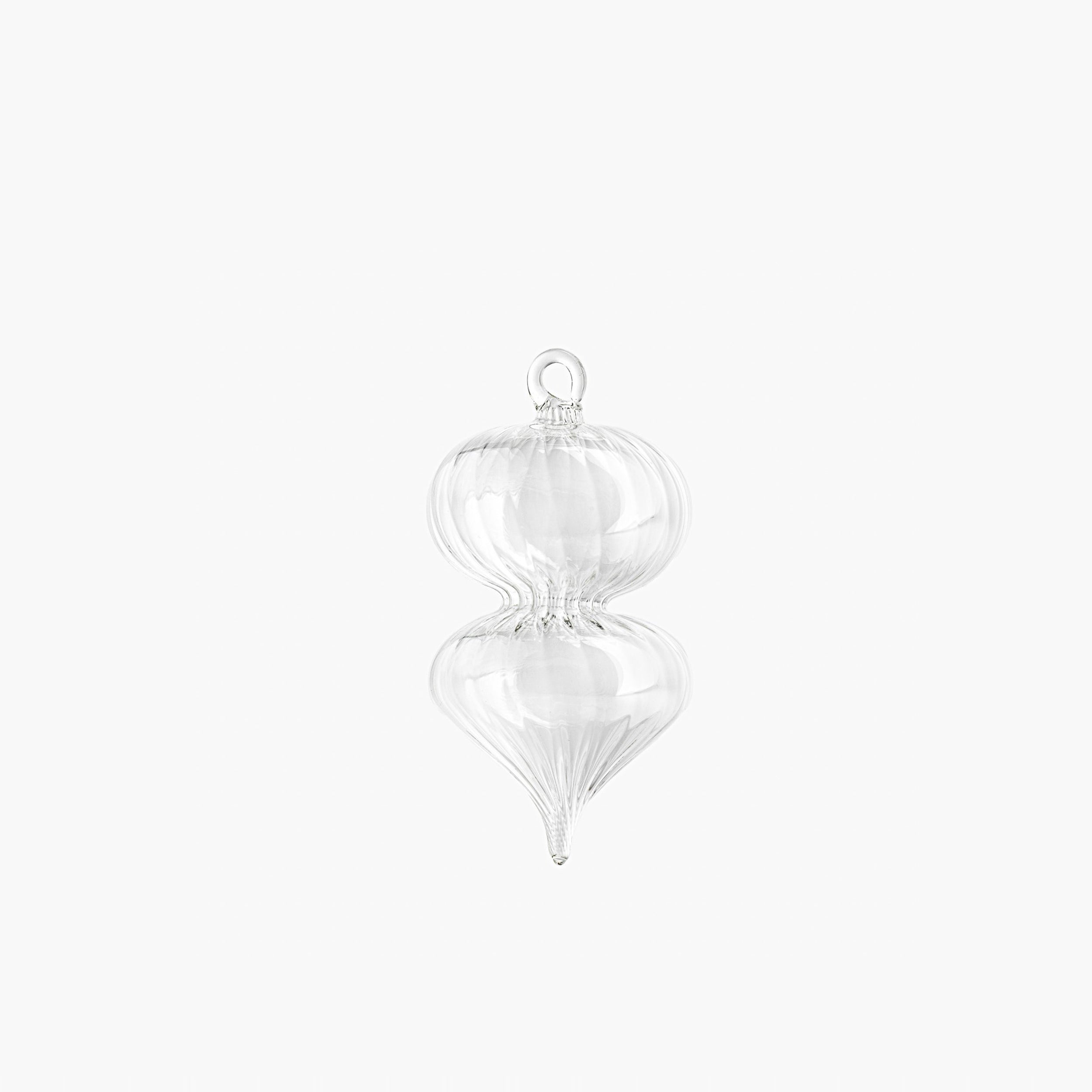 YALI CIPOLLA BAUBLE CLEAR RIBBED 3