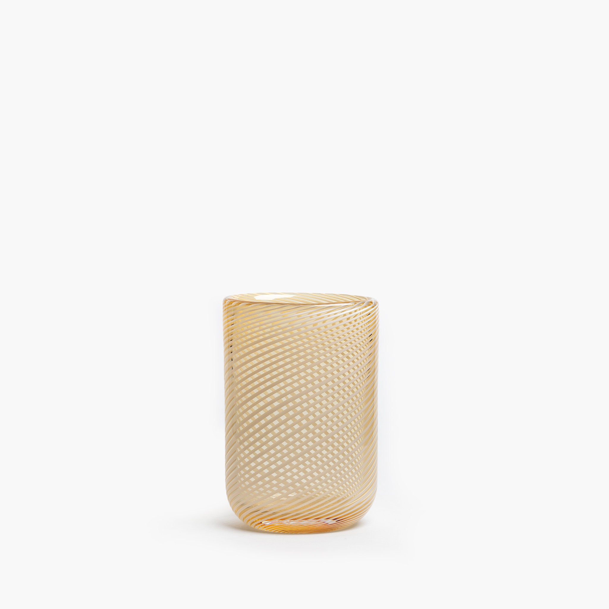 YALI FILIGRANA OVAL VASE AMBER