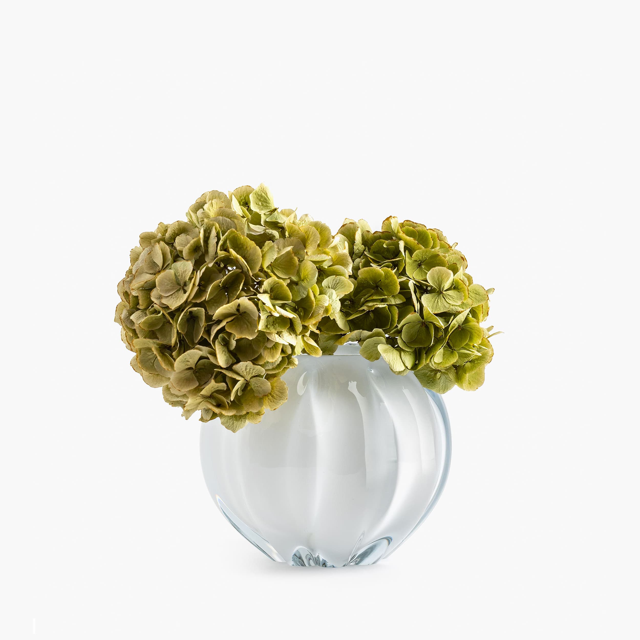 YALI FIORI BOLLA VASE LATTIMO LARGE