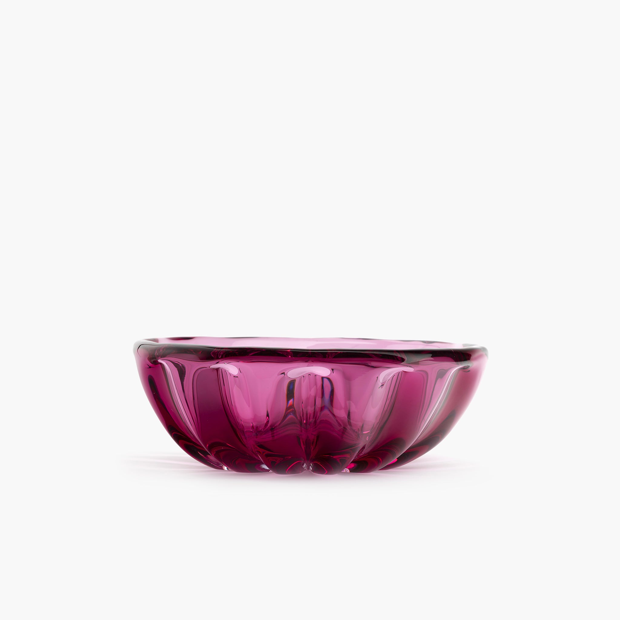 YALI FIORI ROUND BOWL RUBINO