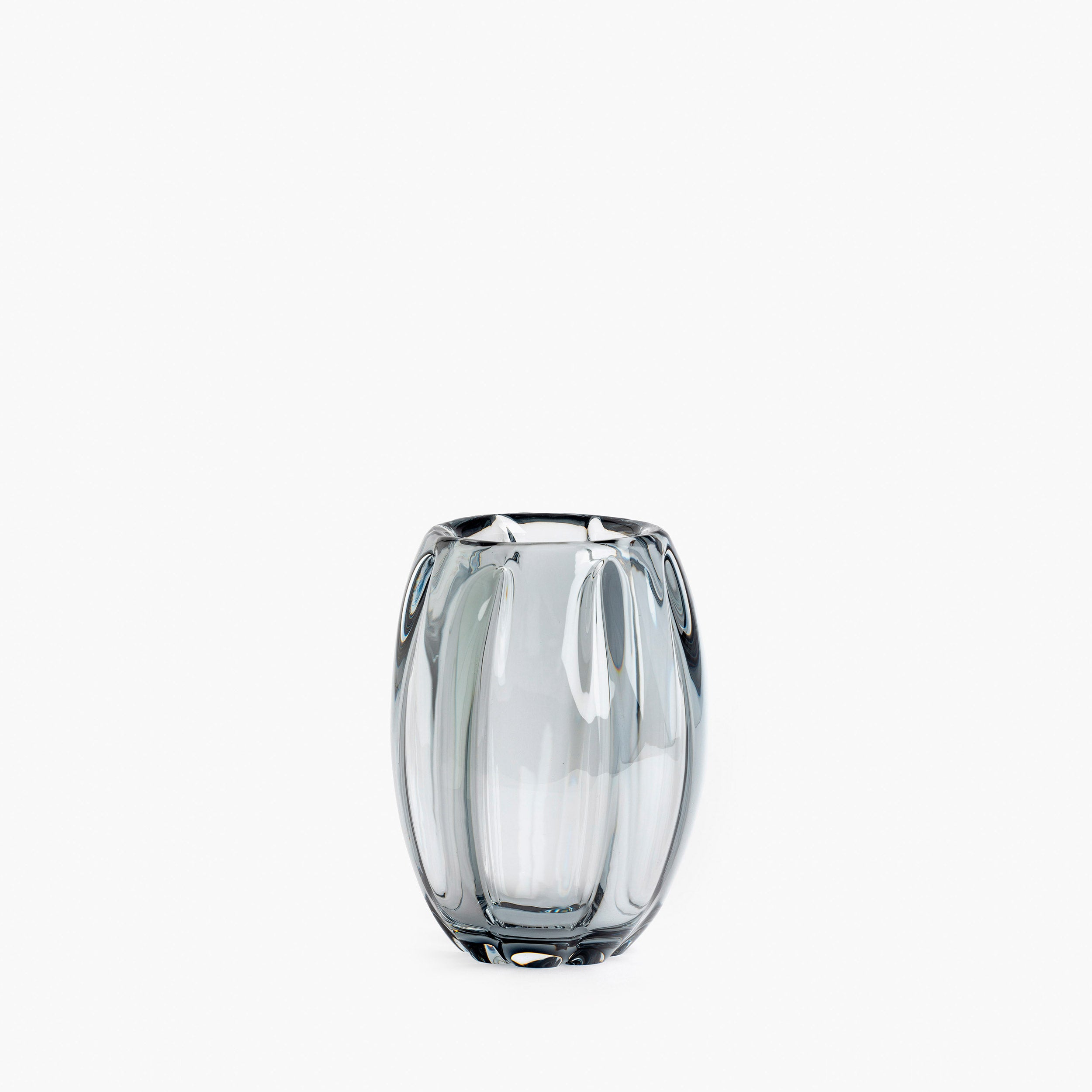 YALI FIORI UOVO VASE LIGHT GREY