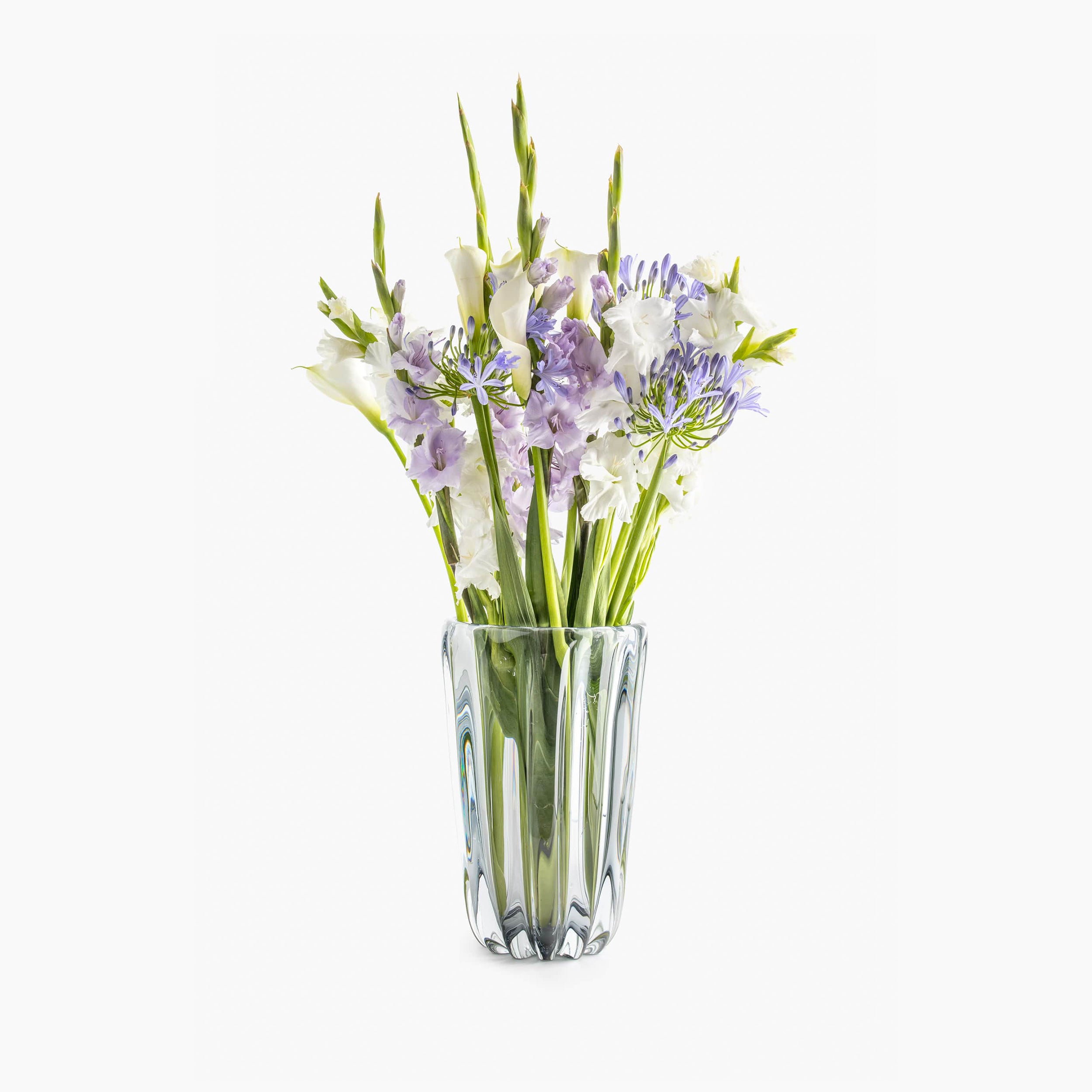 YALI FIORI VASE LARGE LIGHT GREY 