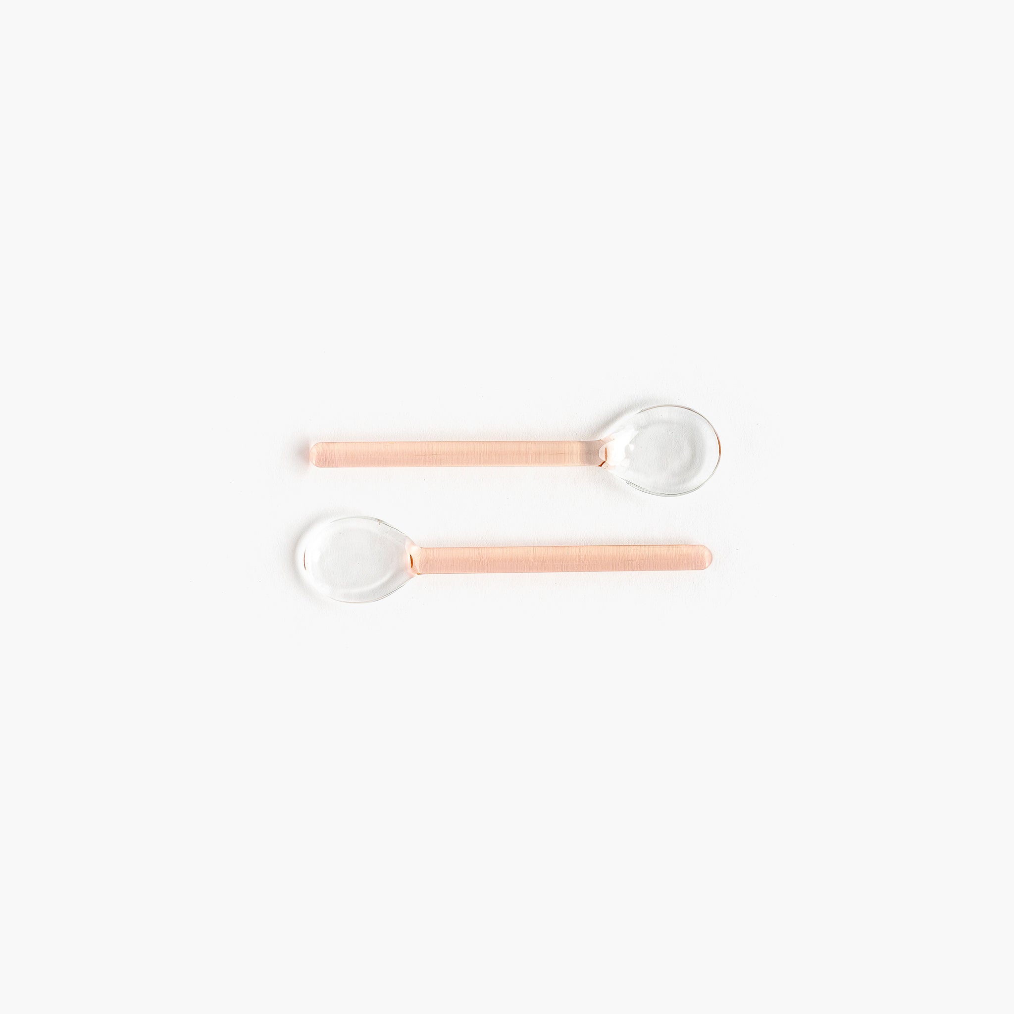 YALI GELATO SPOONS SET OF TWO ROSE PINK