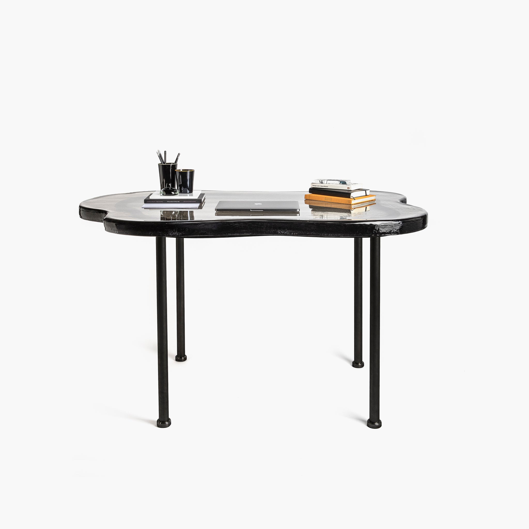 YALI ISOLA HIGH TABLE BLACK GREY