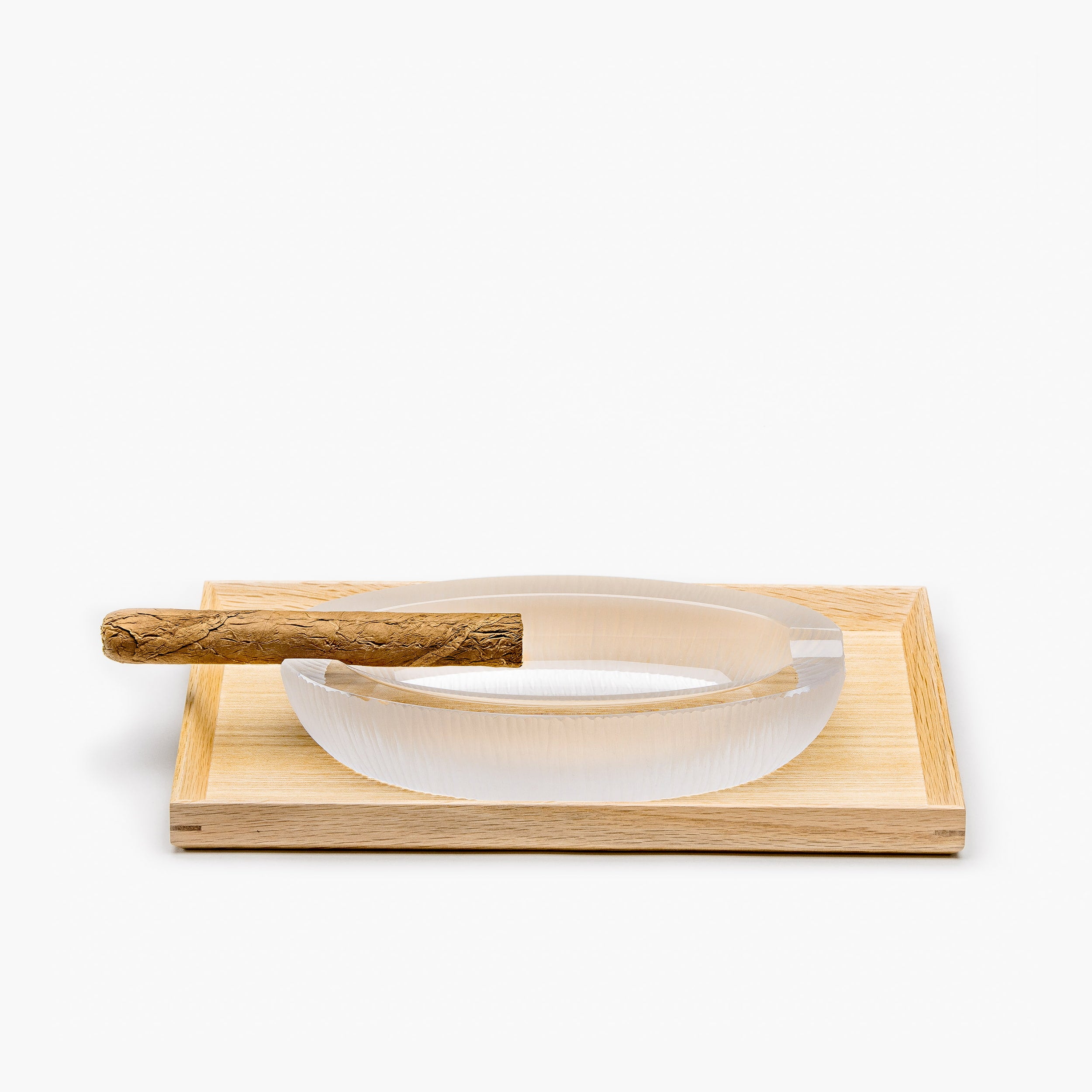 YALI KASA CIGAR ASHTRAY CLEAR