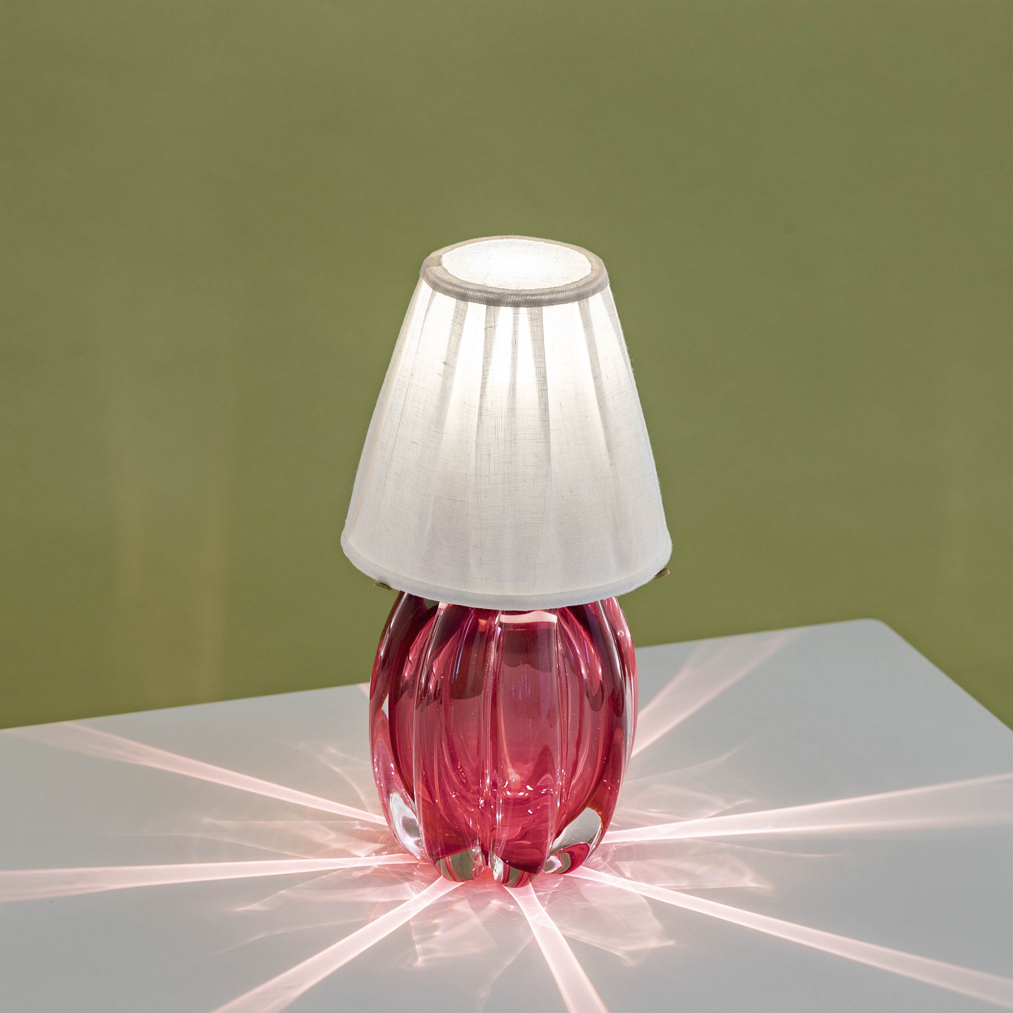 YALI LUCE FIORI LAMP RUBINO
