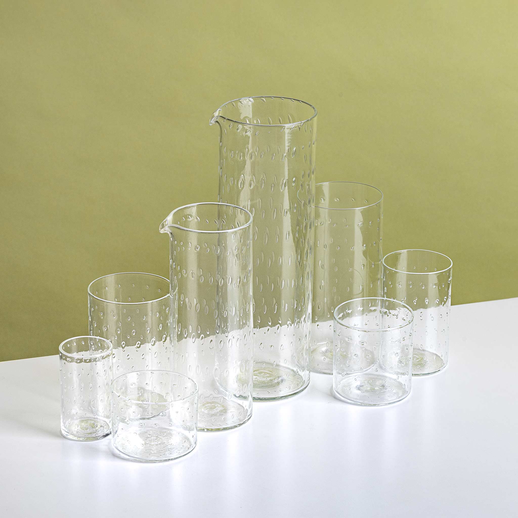 YALI RAIN JUG CLEAR SMALL