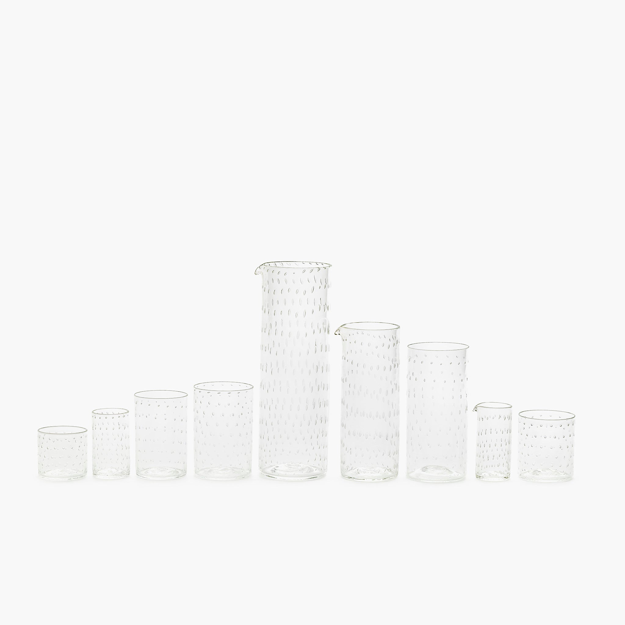 YALI RAIN WINE GLASS CLEAR