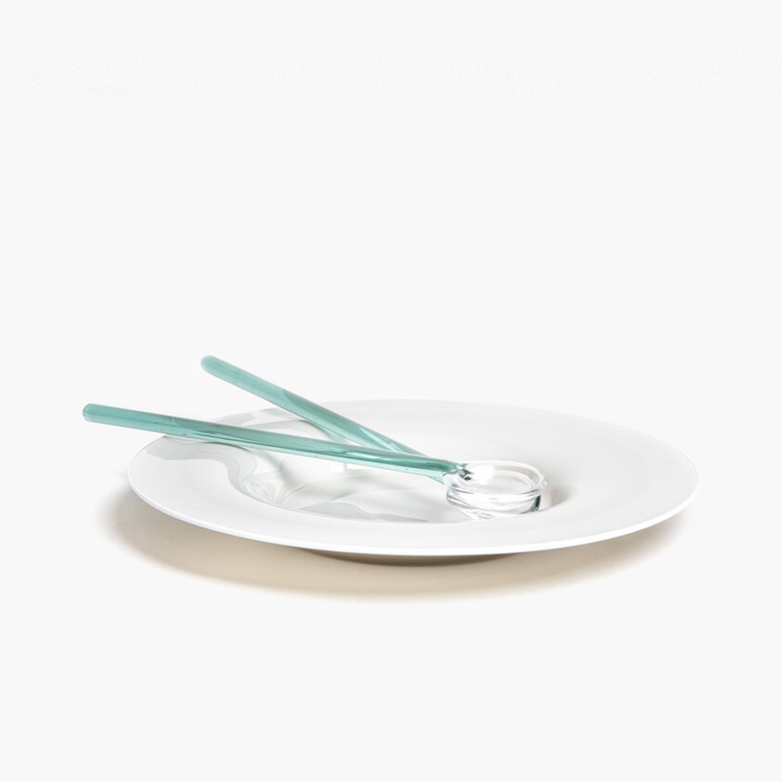 YALI SALAD SERVER SET GREEN GREY