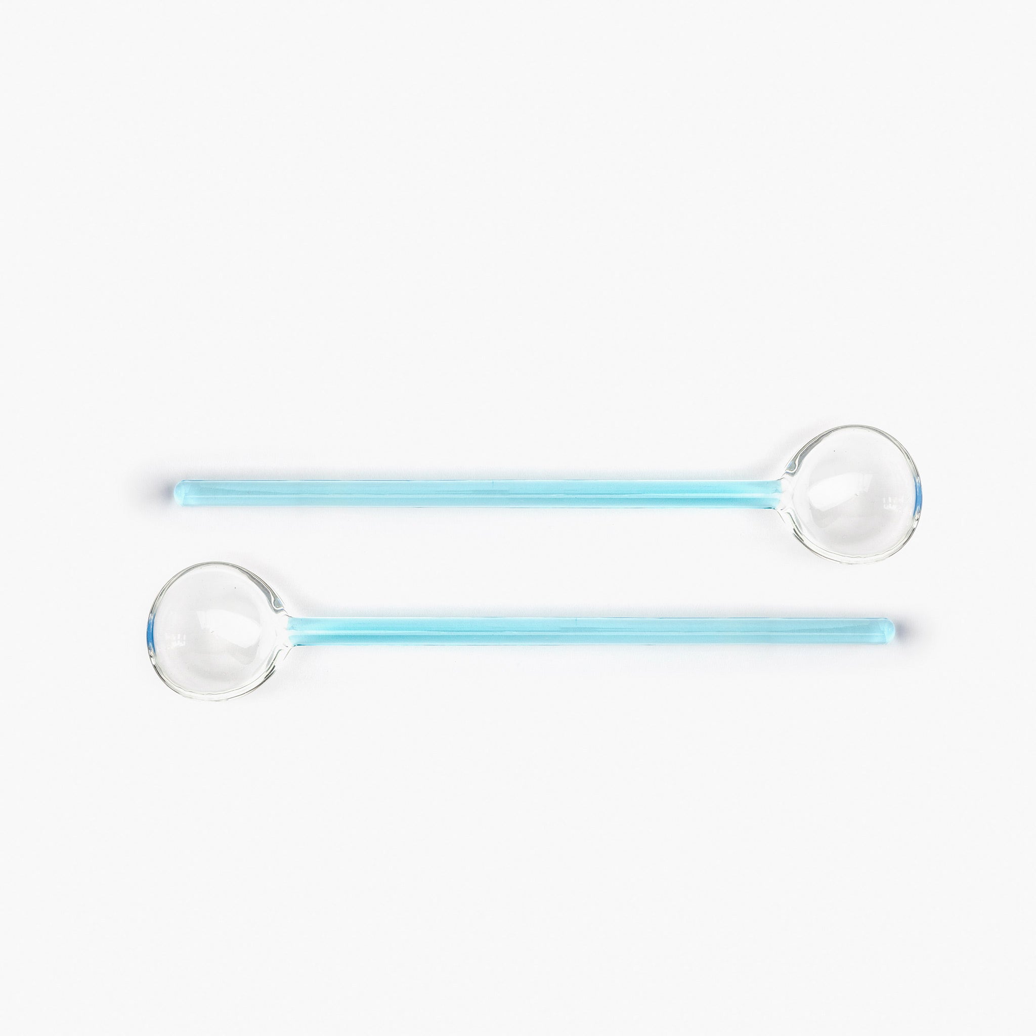 YALI SALAD SERVER SET AQUA