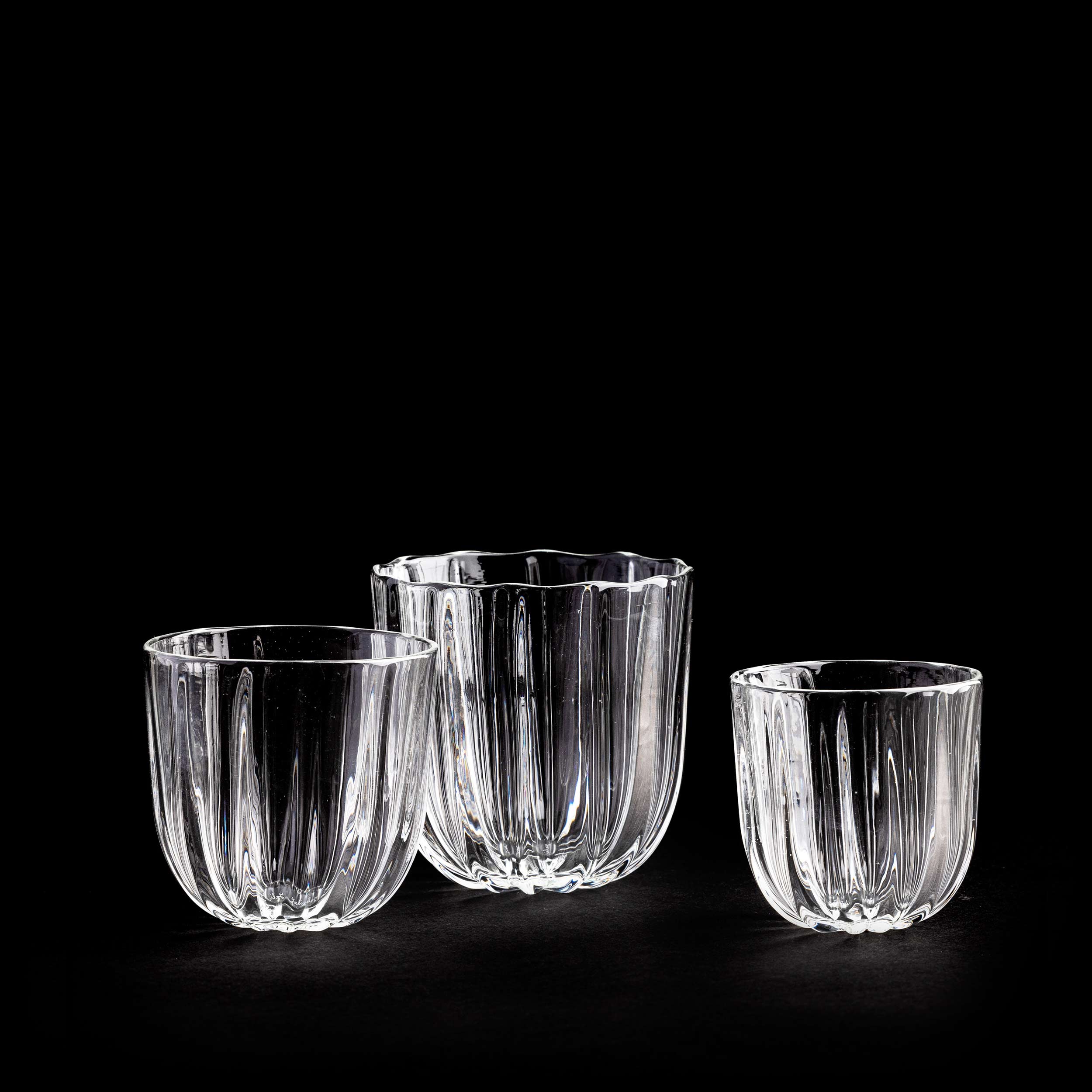 YALI WAVE GLASS CLEAR