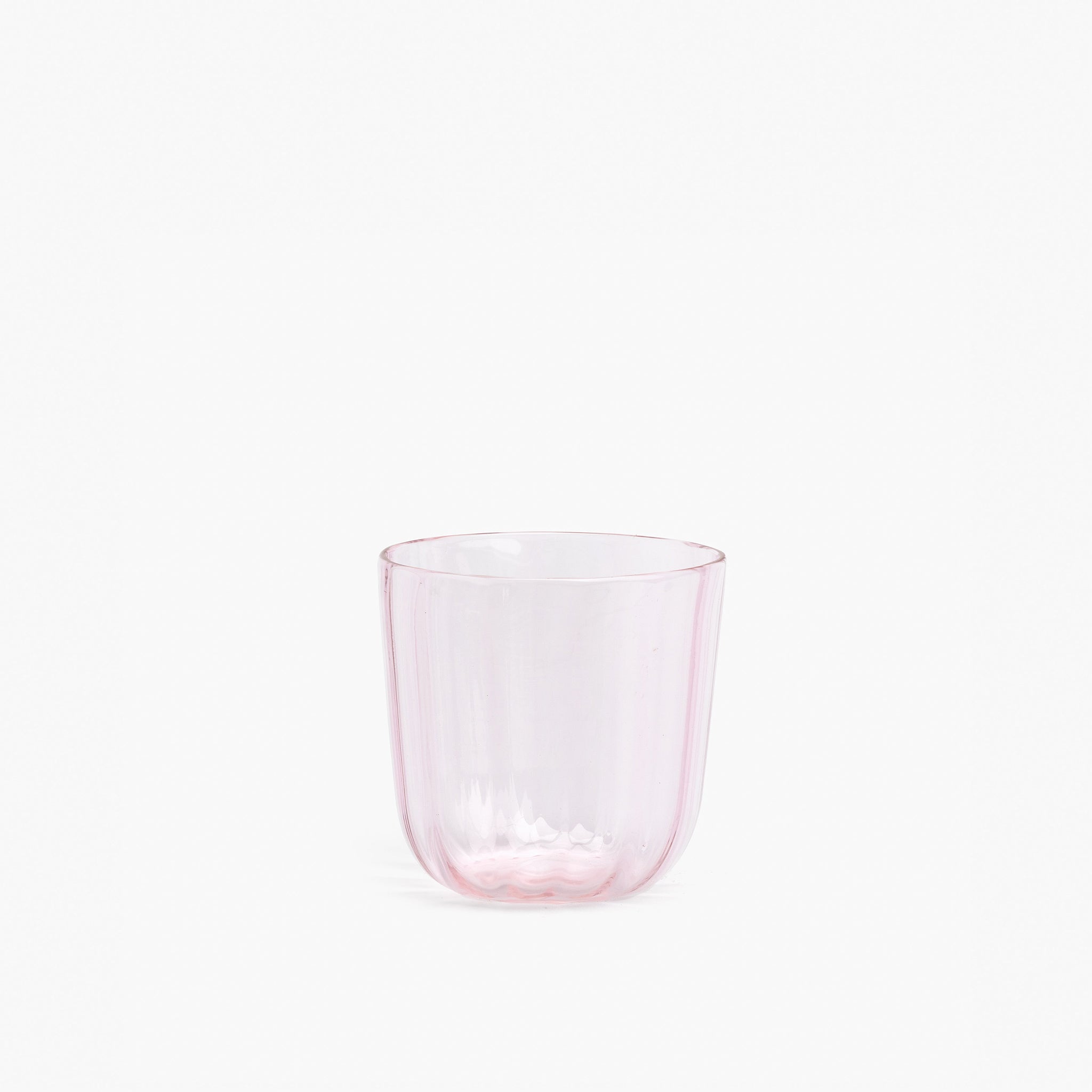 YALI WAVE GLASS ROSE PINK