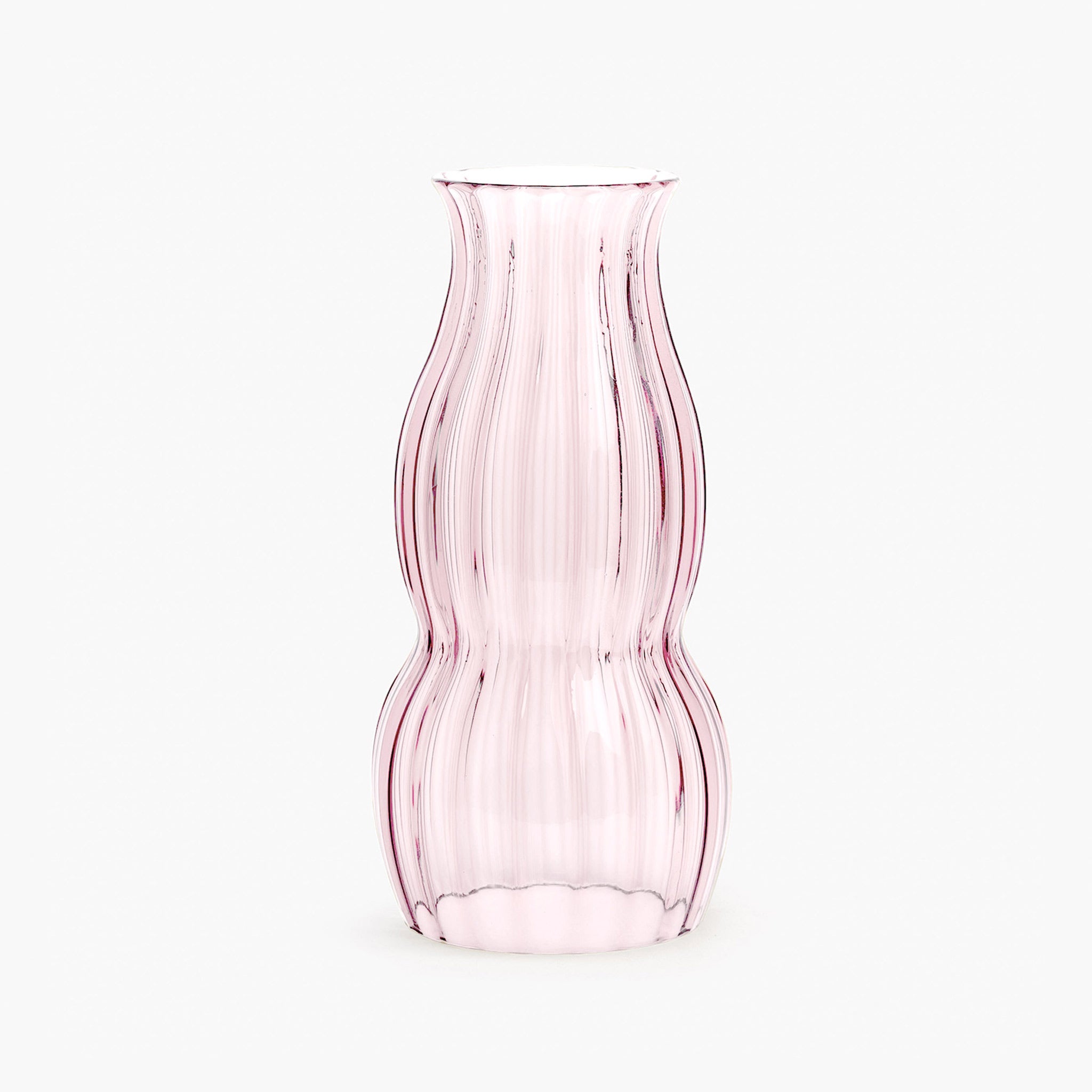 YALI WAVE LANTERN ROSE PINK