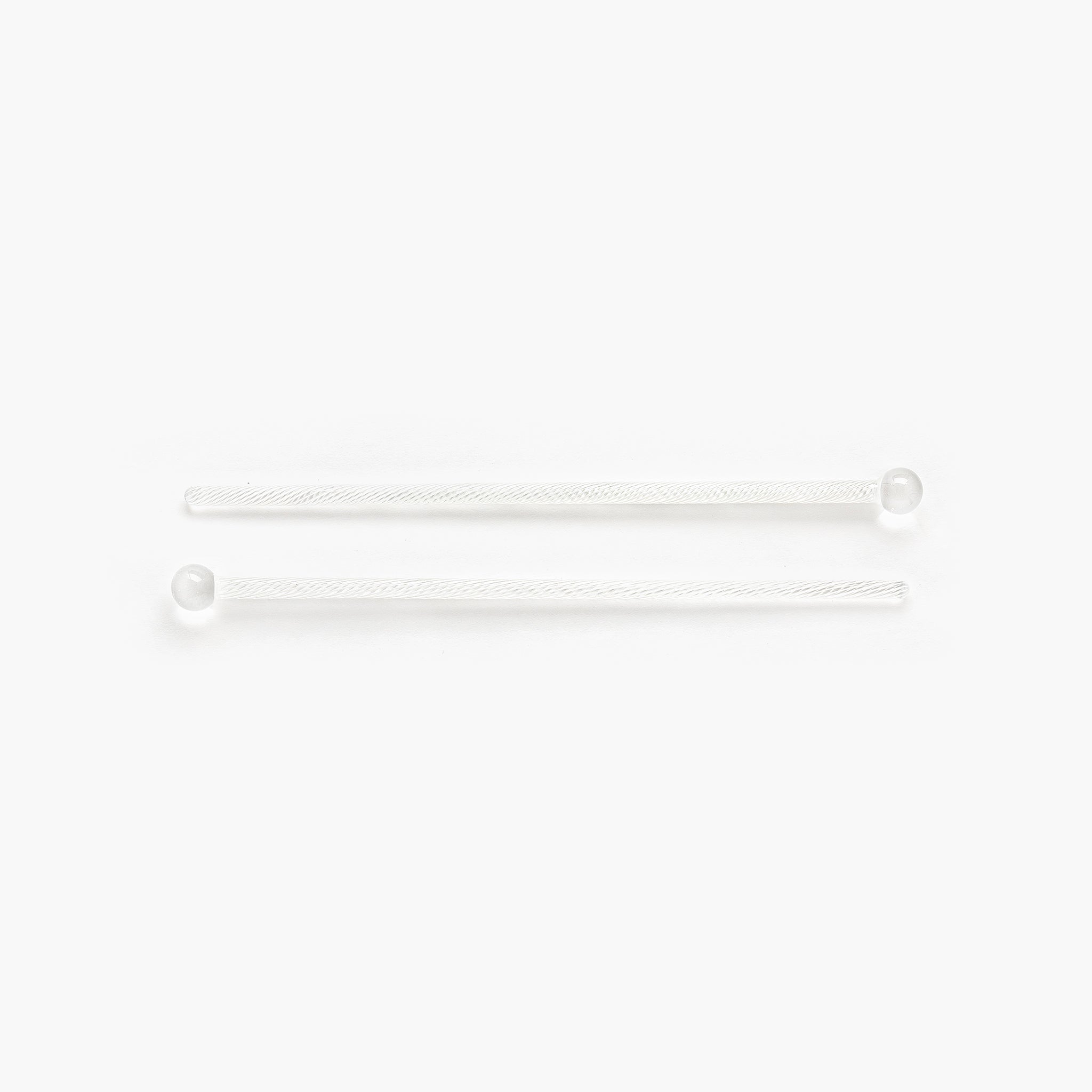 YALI ZANFIRICO DRINK STIRRERS WHITE SET OF TWO