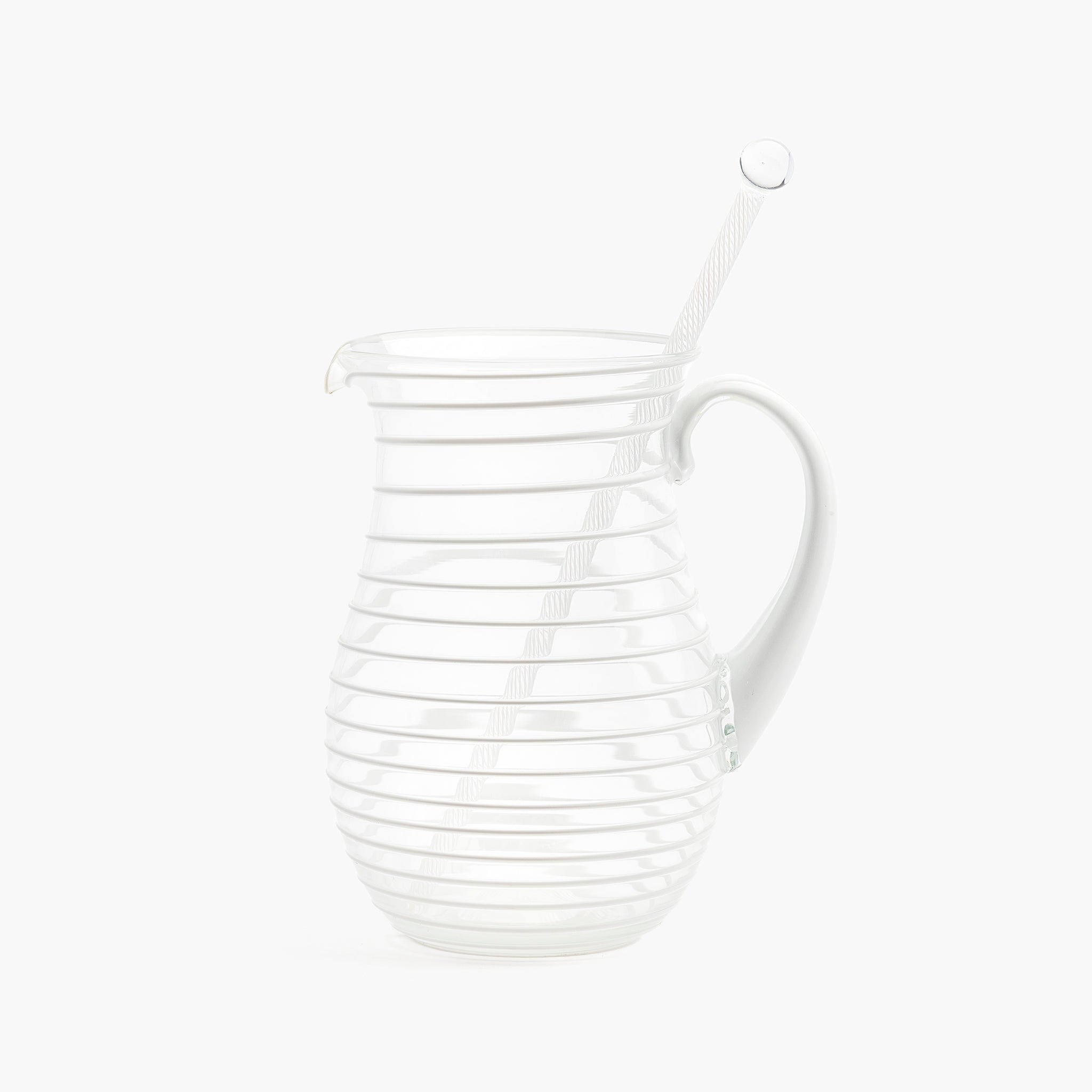 YALI ZANFIRICO DRINK STIRRERS WHITE SET OF TWO