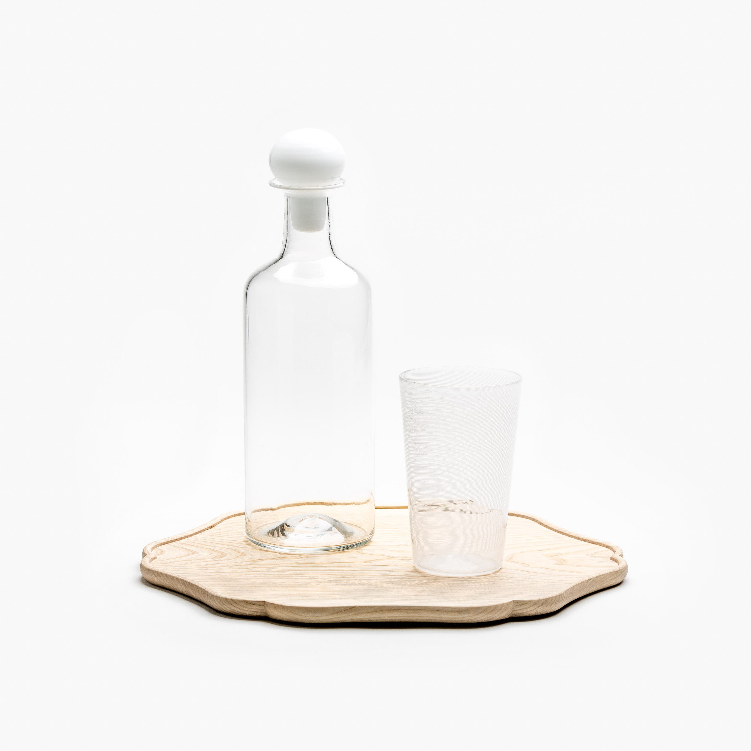 YALI CRISTALLO A BORDO DECANTER WHITE