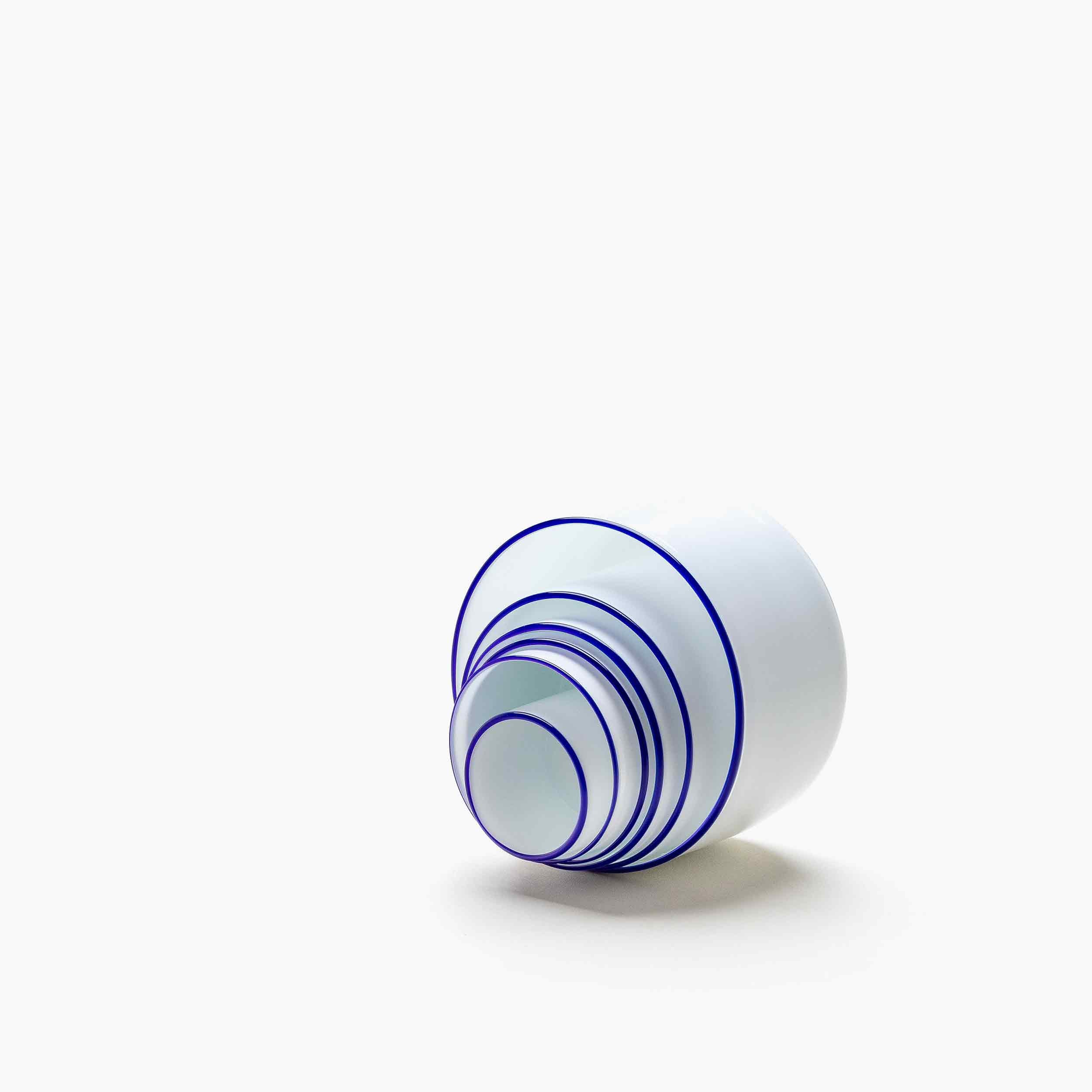 YALI LATTIMO A BORDO MINI CUP BLUE