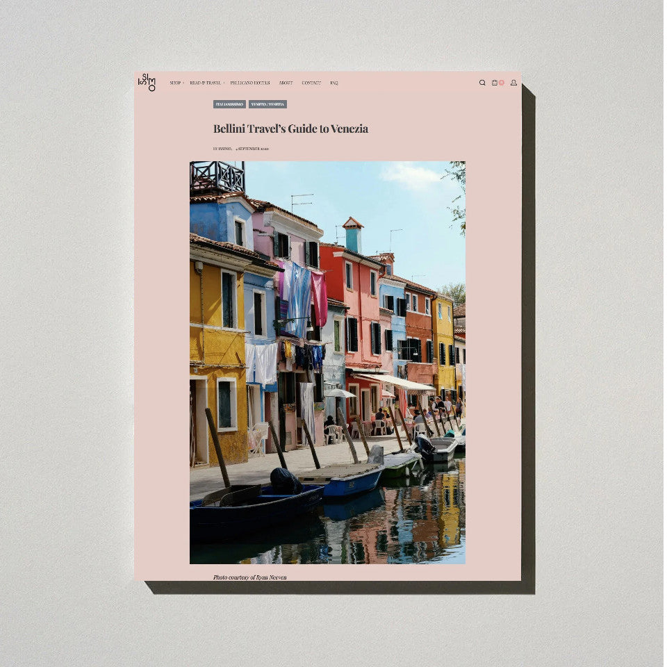 BELLINI TRAVEL'S GUIDE TO VENEZIA, ISSIMO