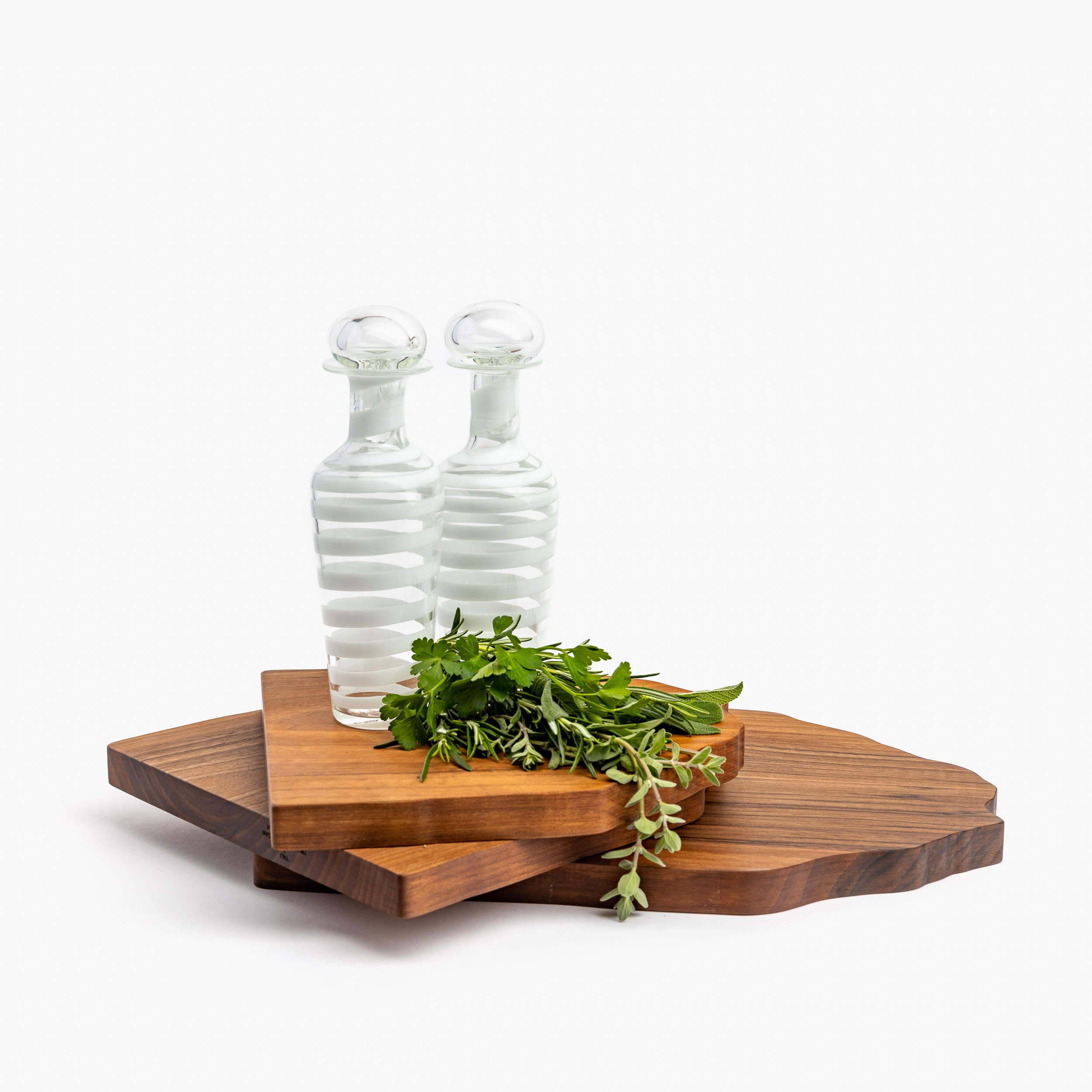 YALI A NASTRO OIL &amp; VINEGAR SET WHITE