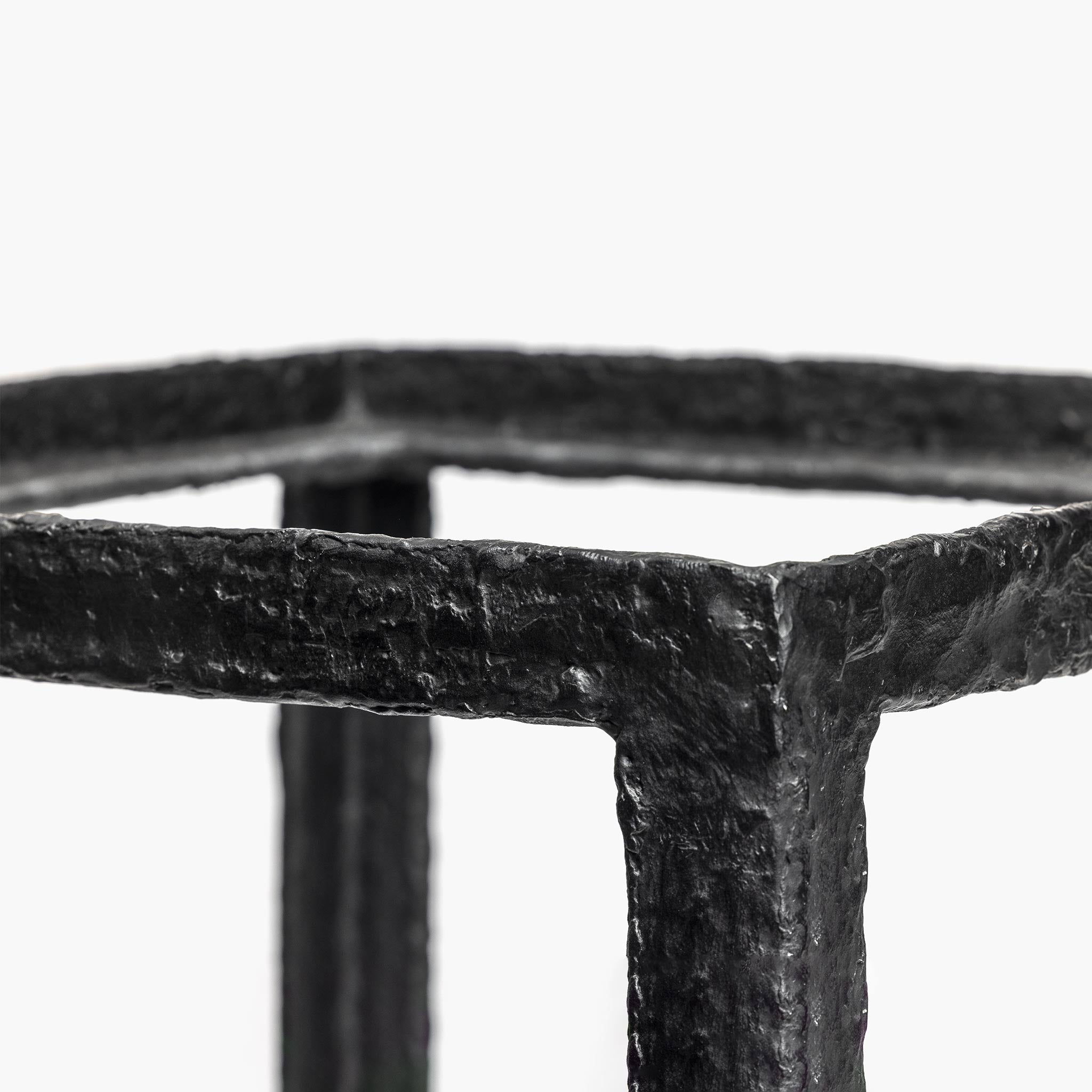 YALI BRONZE ANGEL TABLE BLACK LARGE