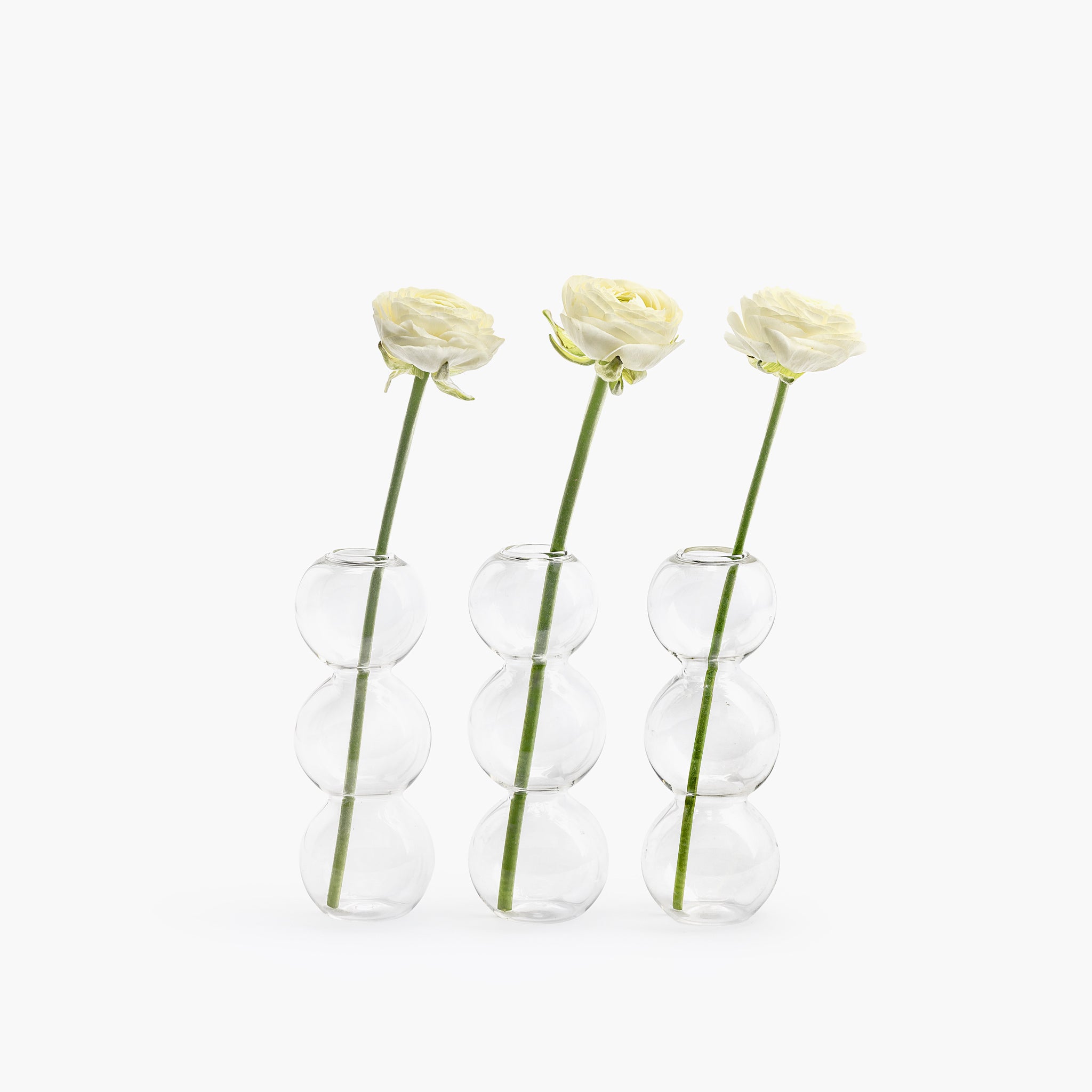 YALI BUBBLE VASE CLEAR LARGE