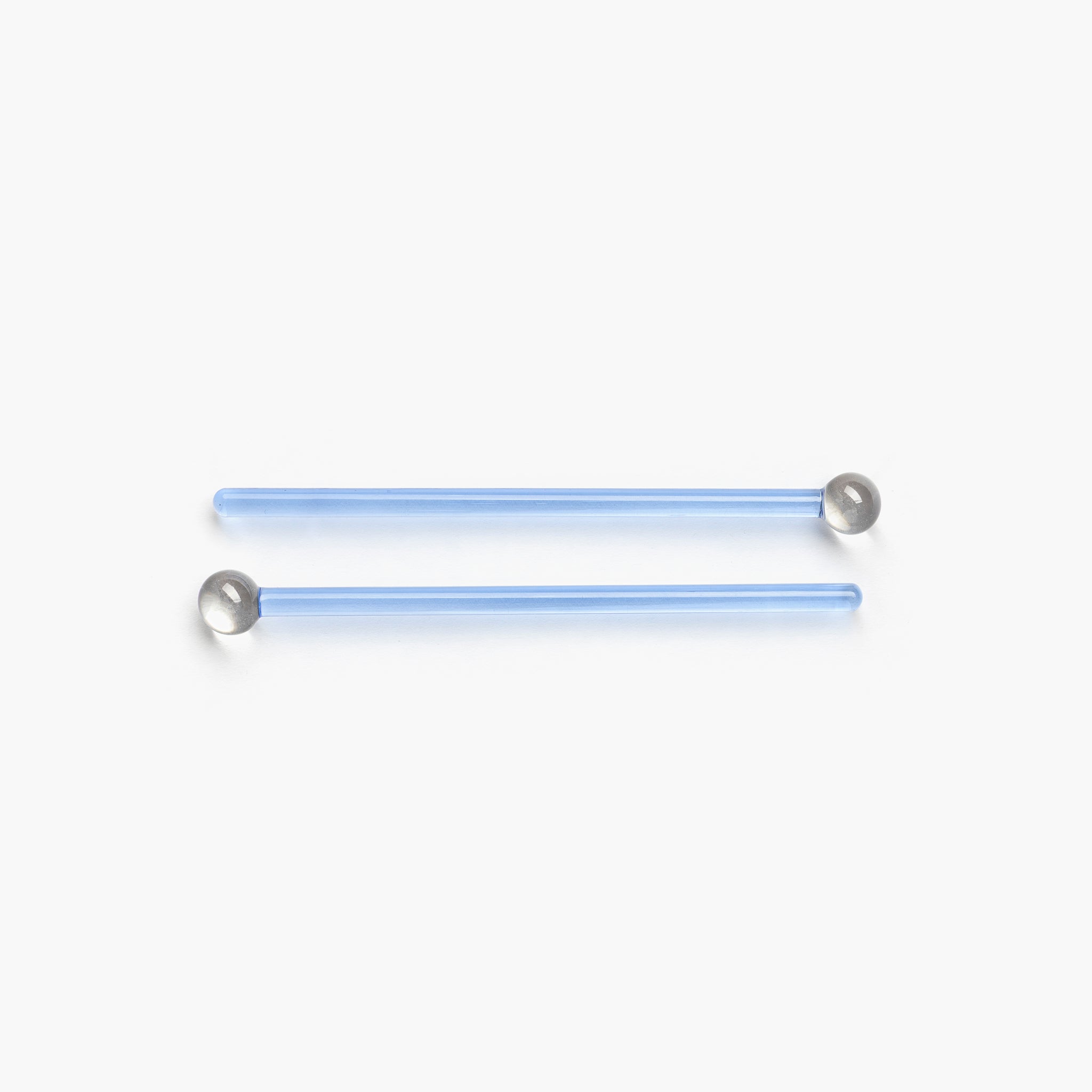 YALI CLASSIC COCKTAIL STIRRERS CLEAR SKY SET OF TWO