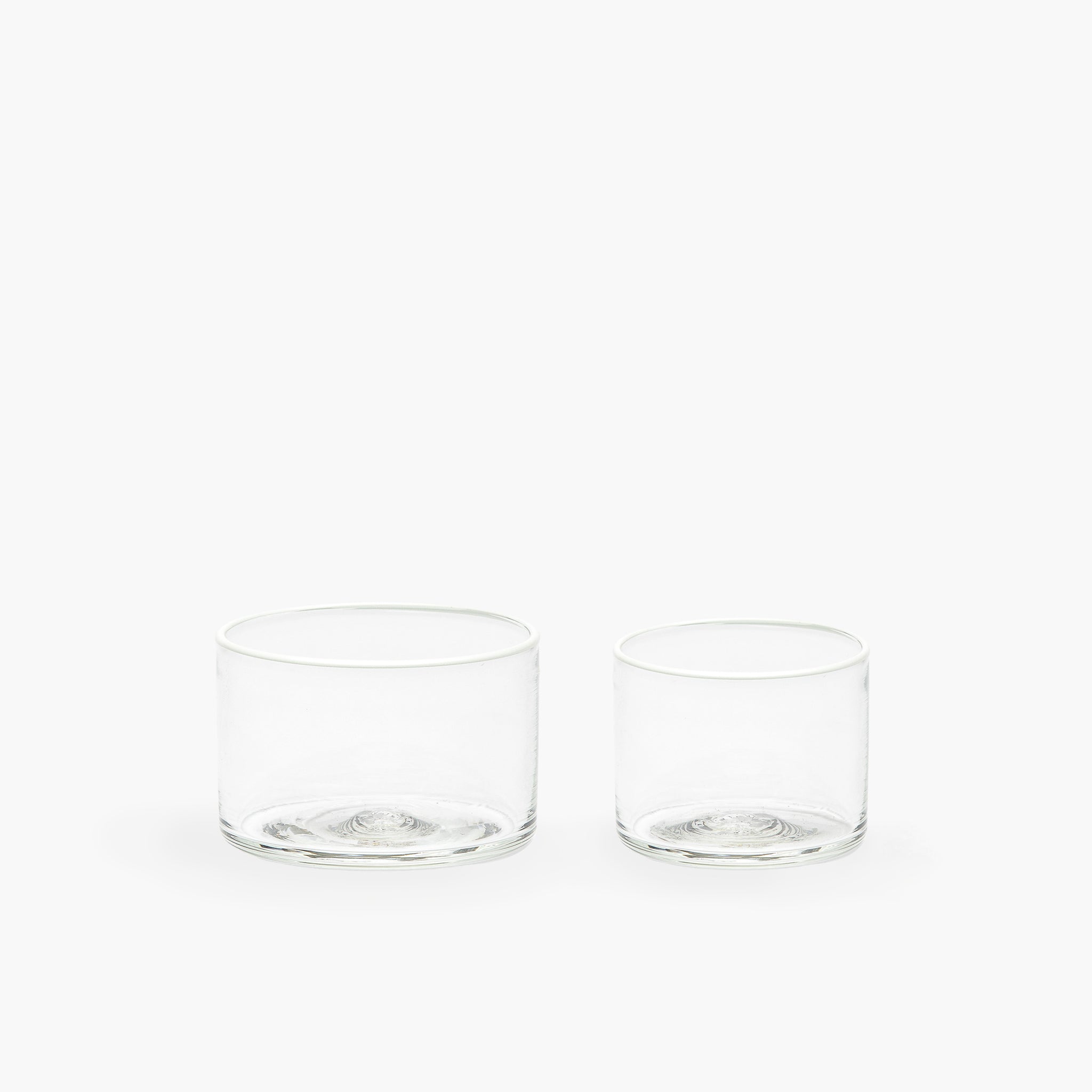 YALI CRISTALLO A BORDO BOWL WHITE