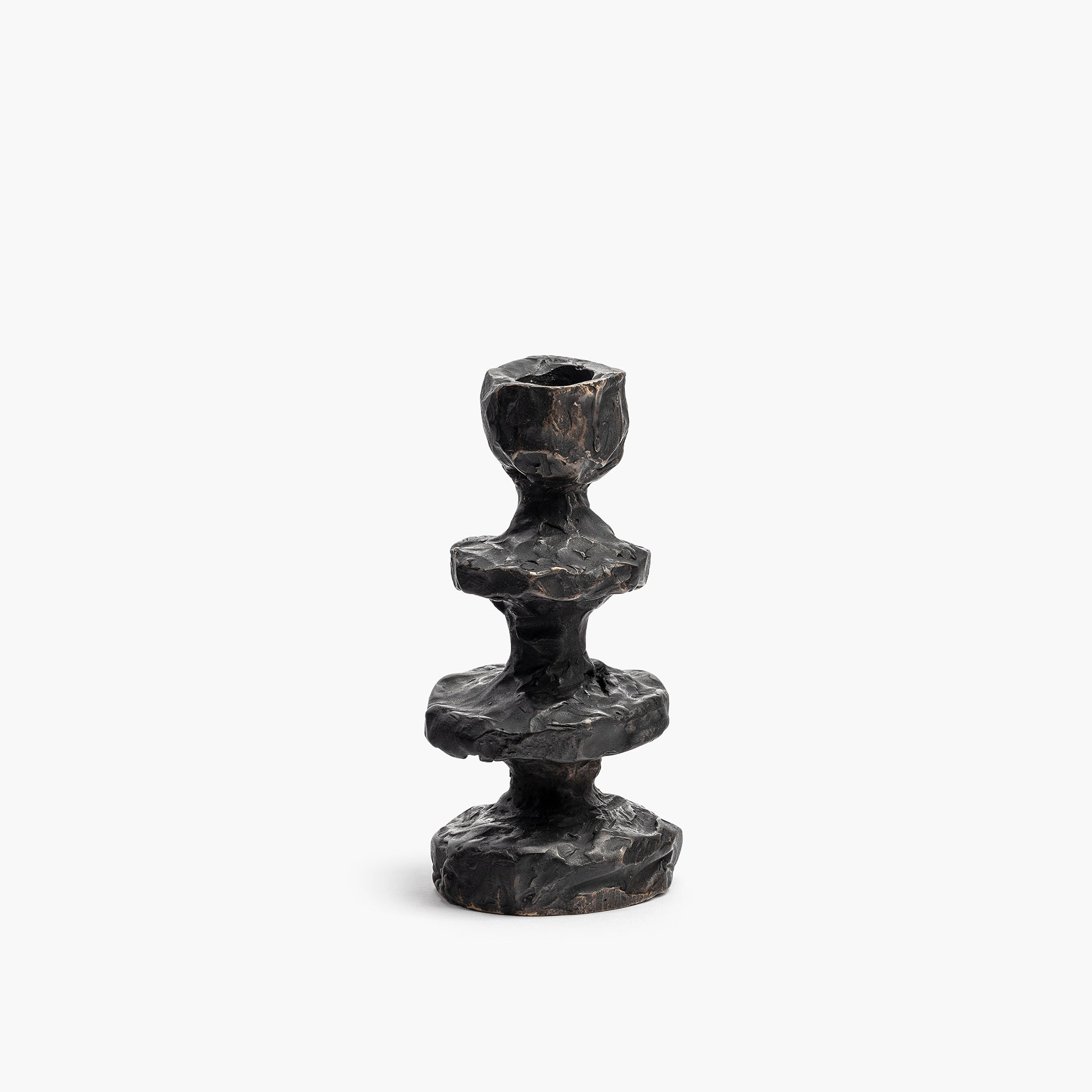 YALI FAMILY CANDLE STICK BLACK LARGE