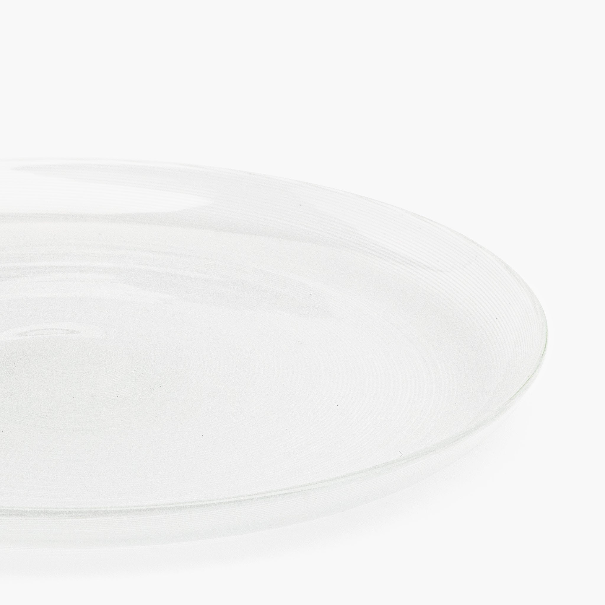 YALI FILIGRANA PLATE WHITE SMALL