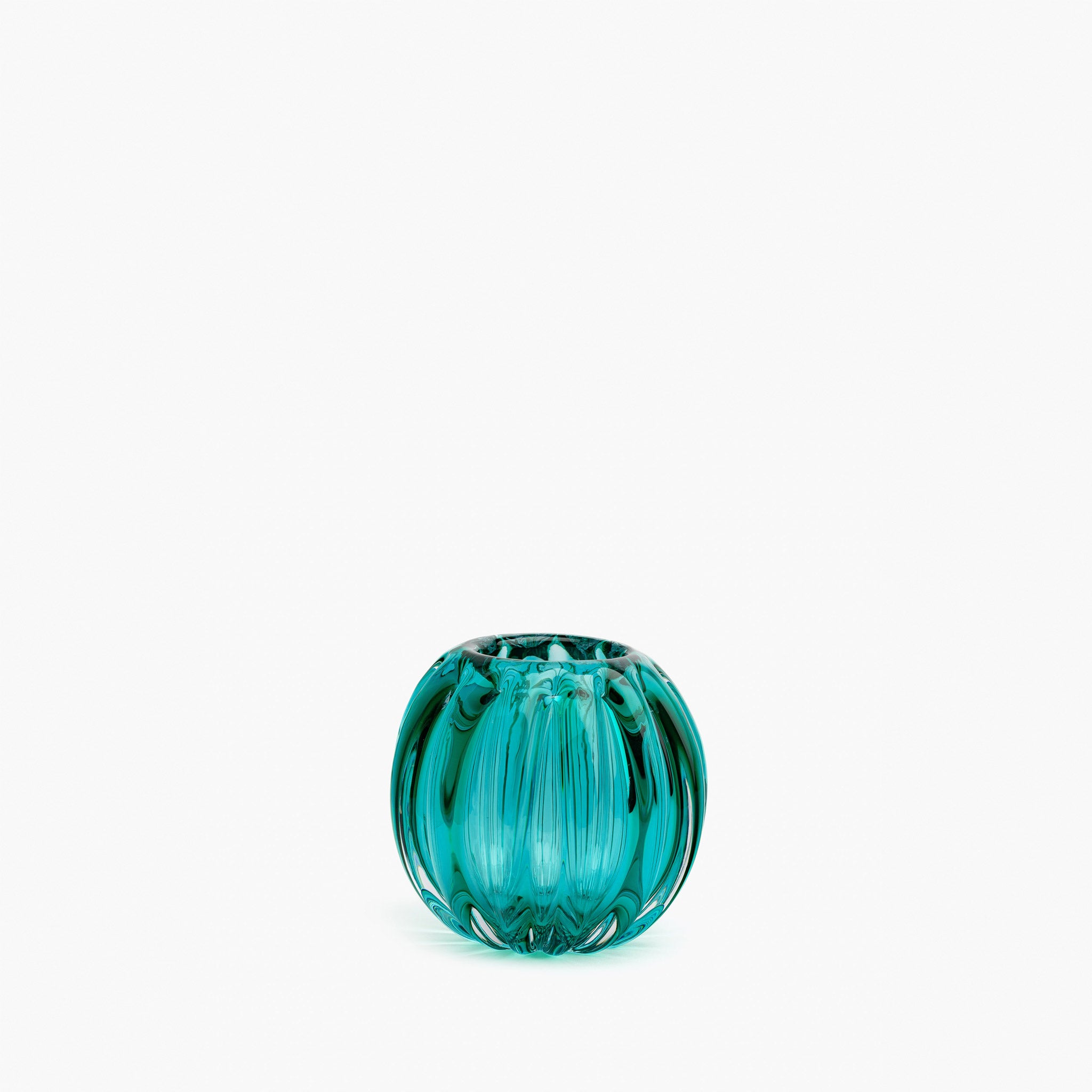 YALI FIORI BOLLA VASE SMALL ADRIATIC GREEN