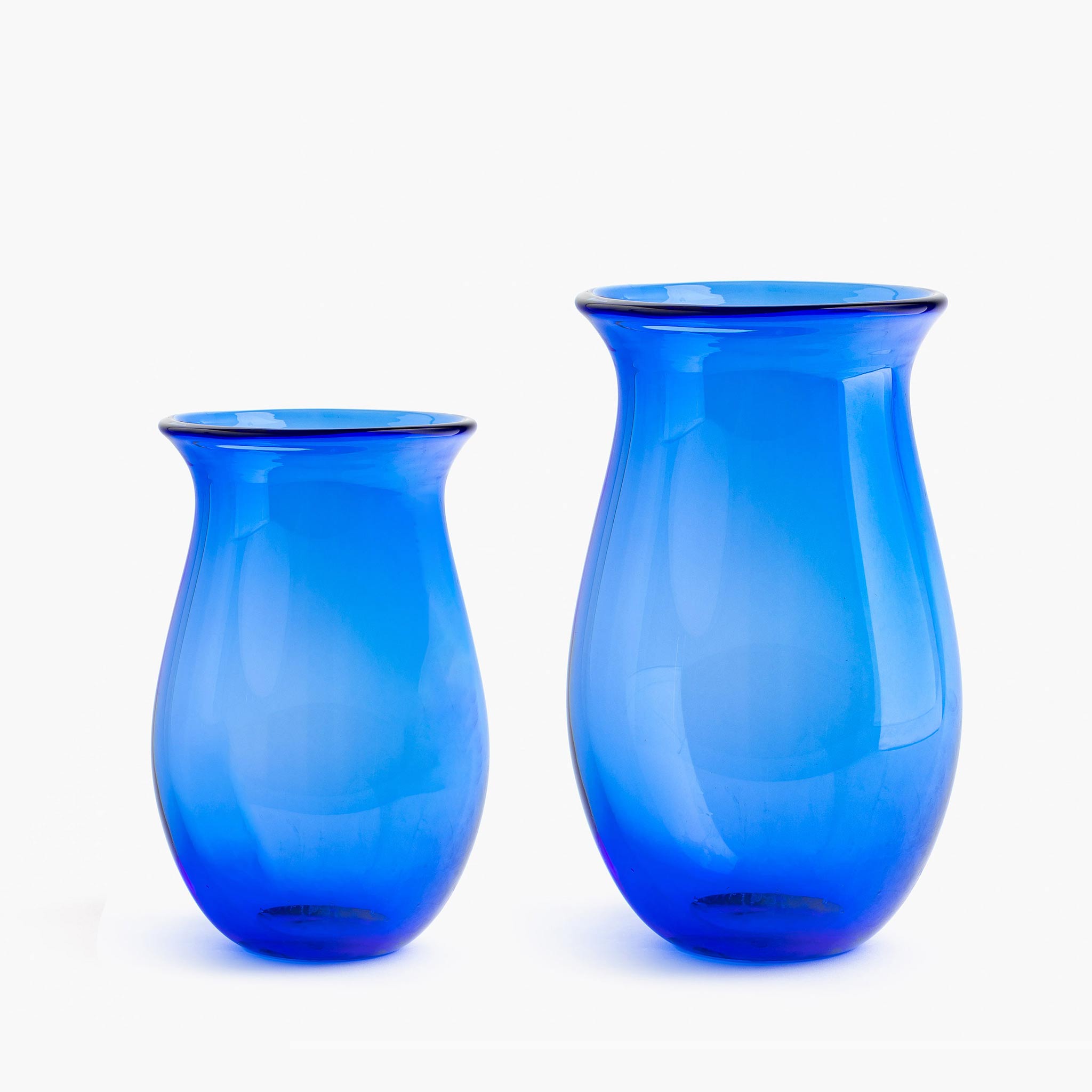 YALI FIORI LANTERN VASE BLUE