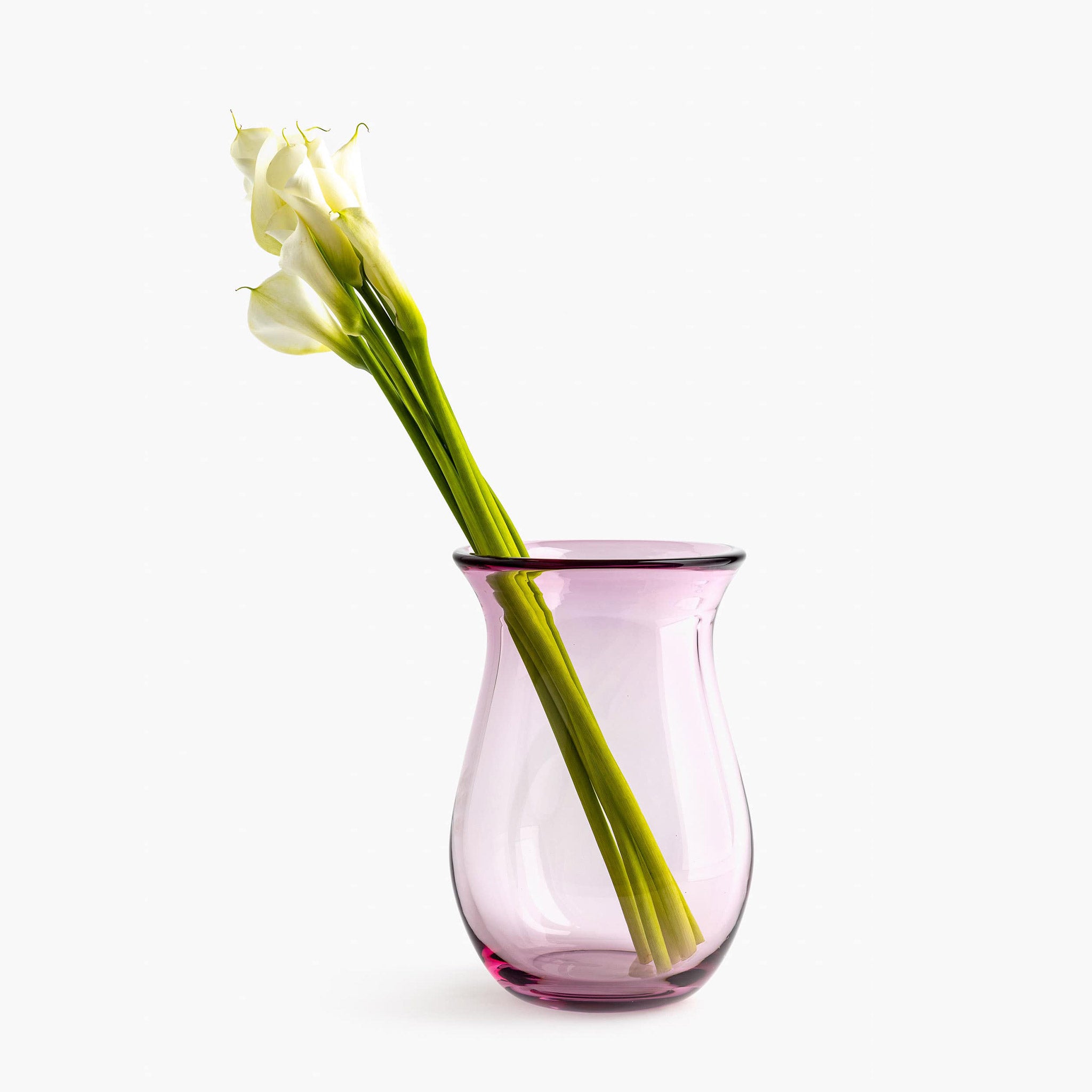 YALI FIORI LANTERN VASE RUBINO