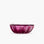 YALI FIORI ROUND BOWL RUBINO