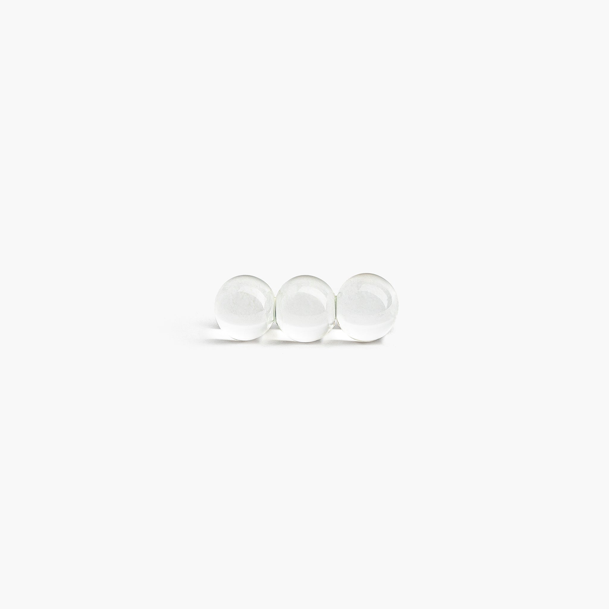 YALI FORTUNA CHOPSTICK REST CLEAR SET OF FOUR