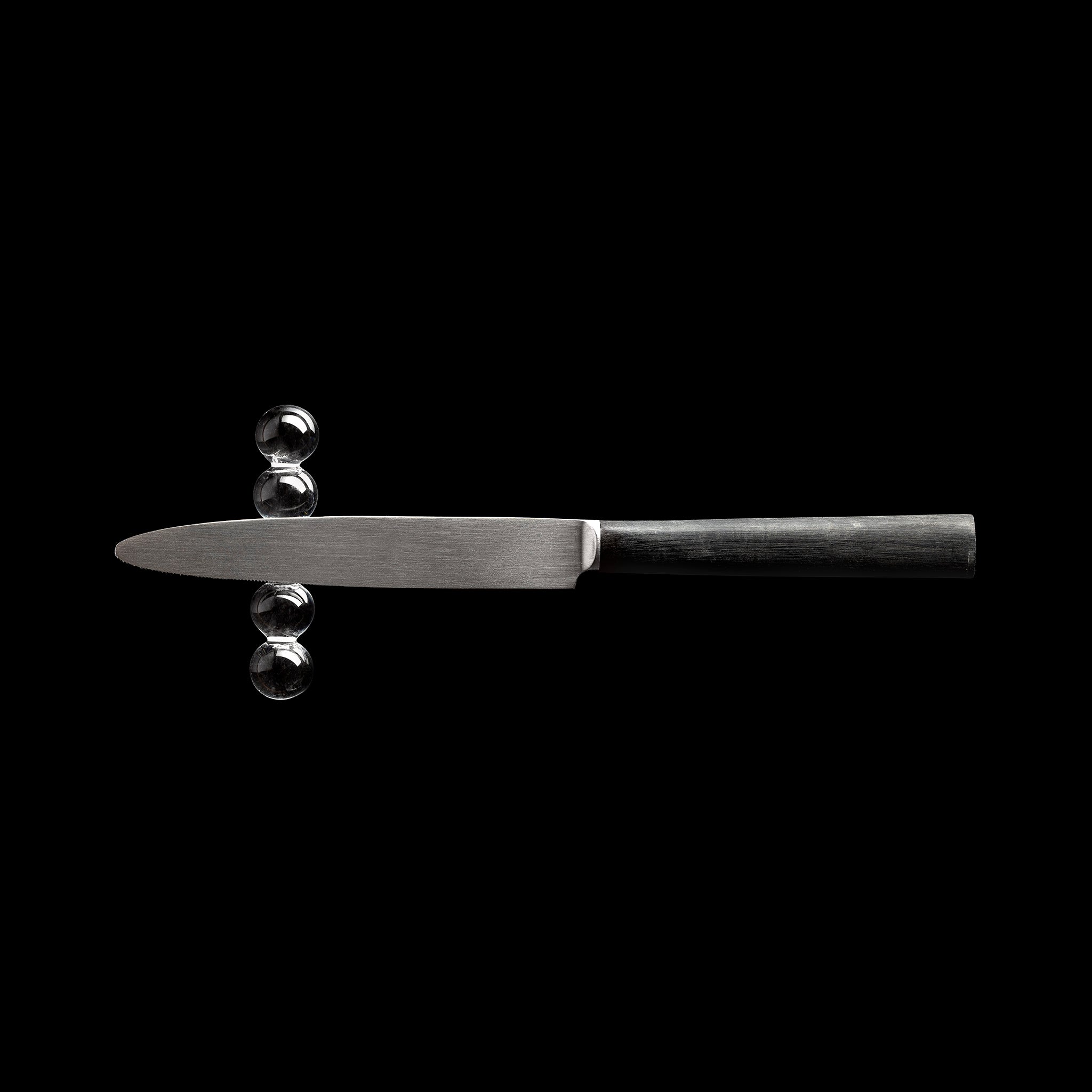 YALI FORTUNA CUTLERY REST CLEAR SET OF FOUR