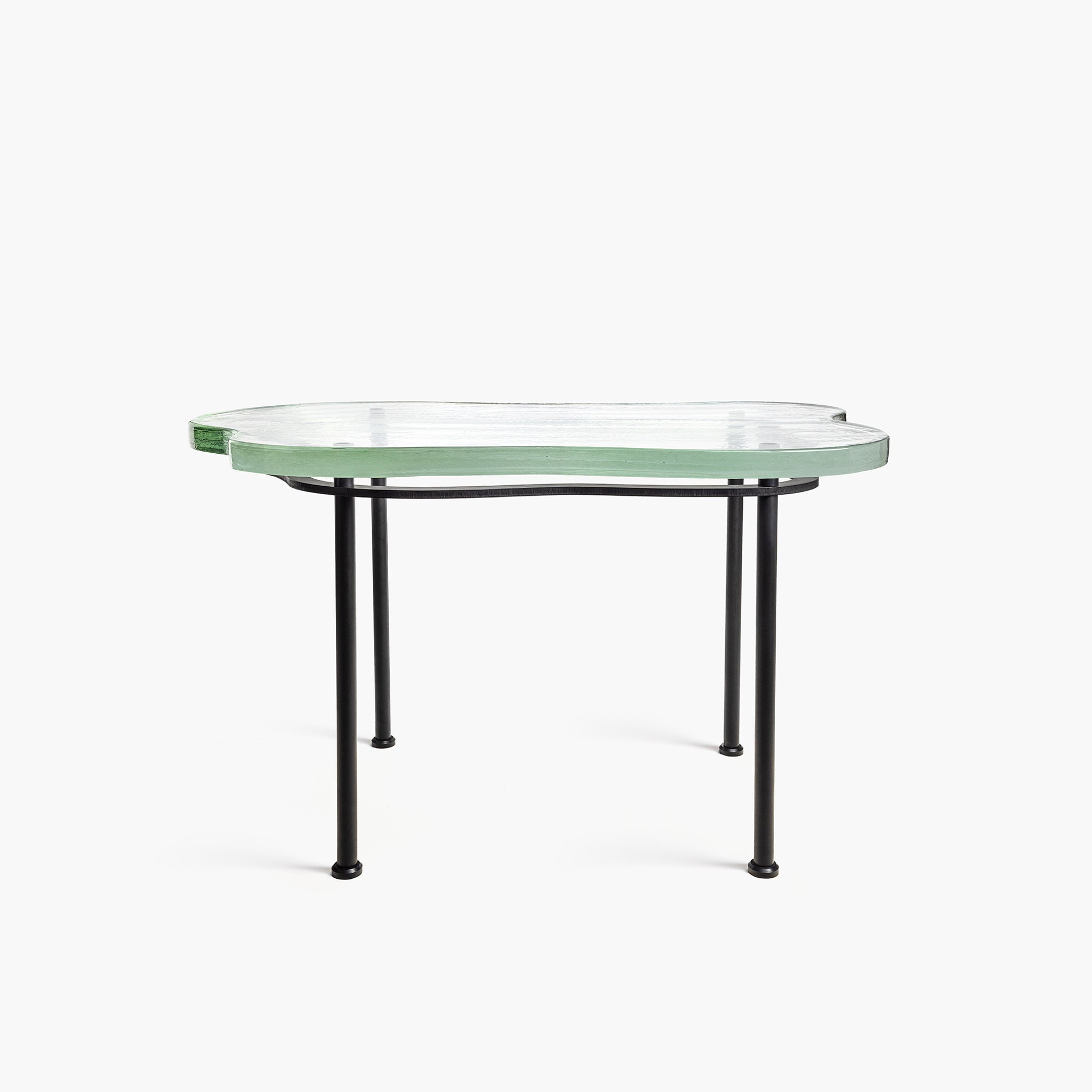 YALI ISOLA HIGH TABLE BLACK CLEAR