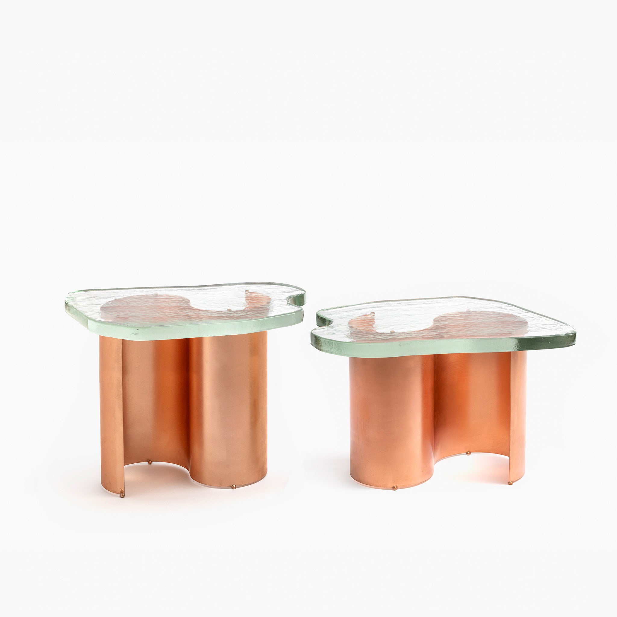 YALI KATI TABLE COPPER CLEAR
