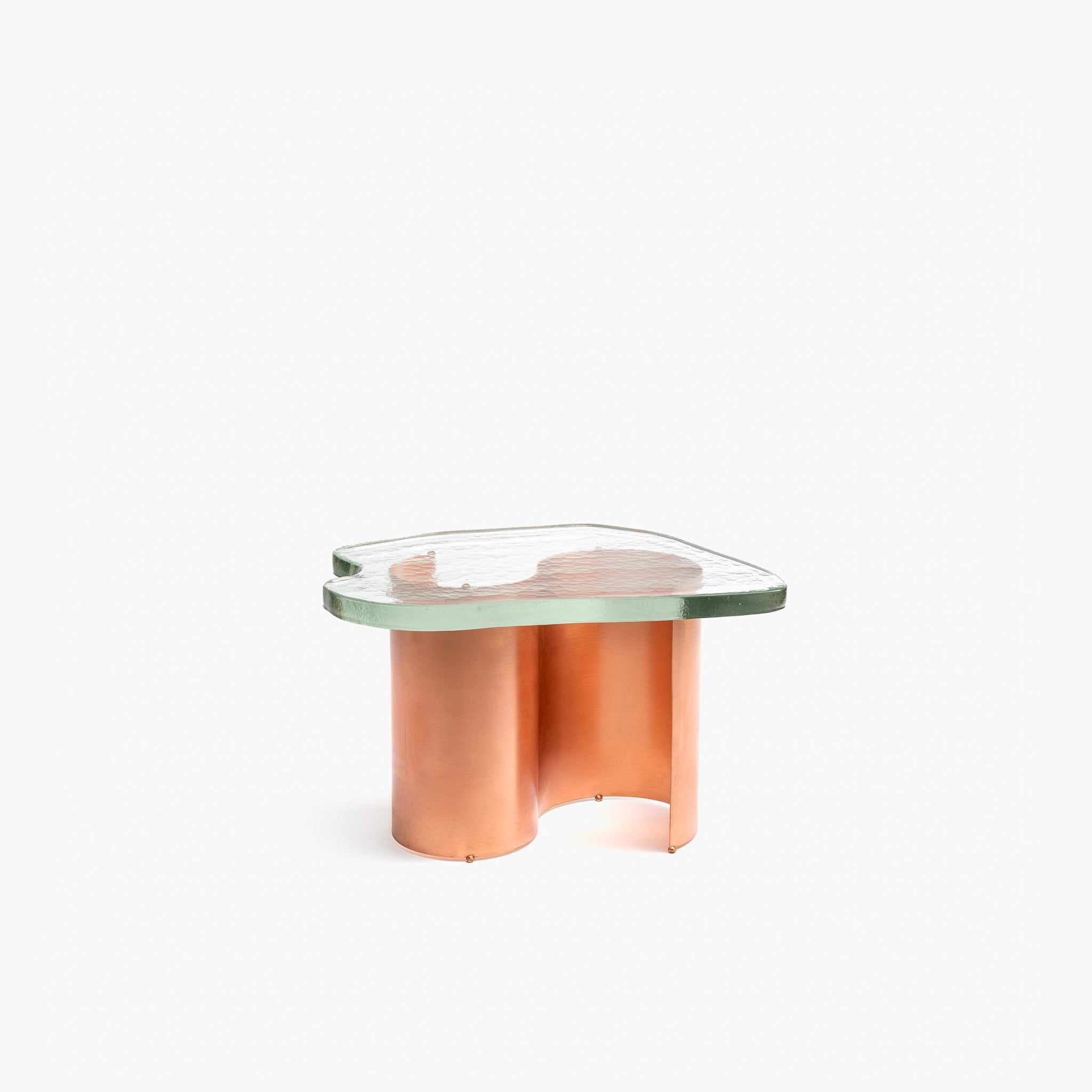 YALI KATI TABLE COPPER CLEAR LOW