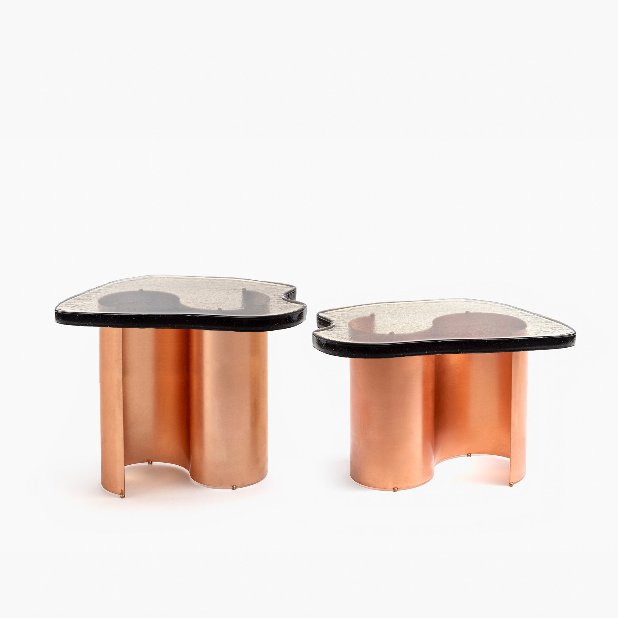 YALI KATI TABLE COPPER GREY