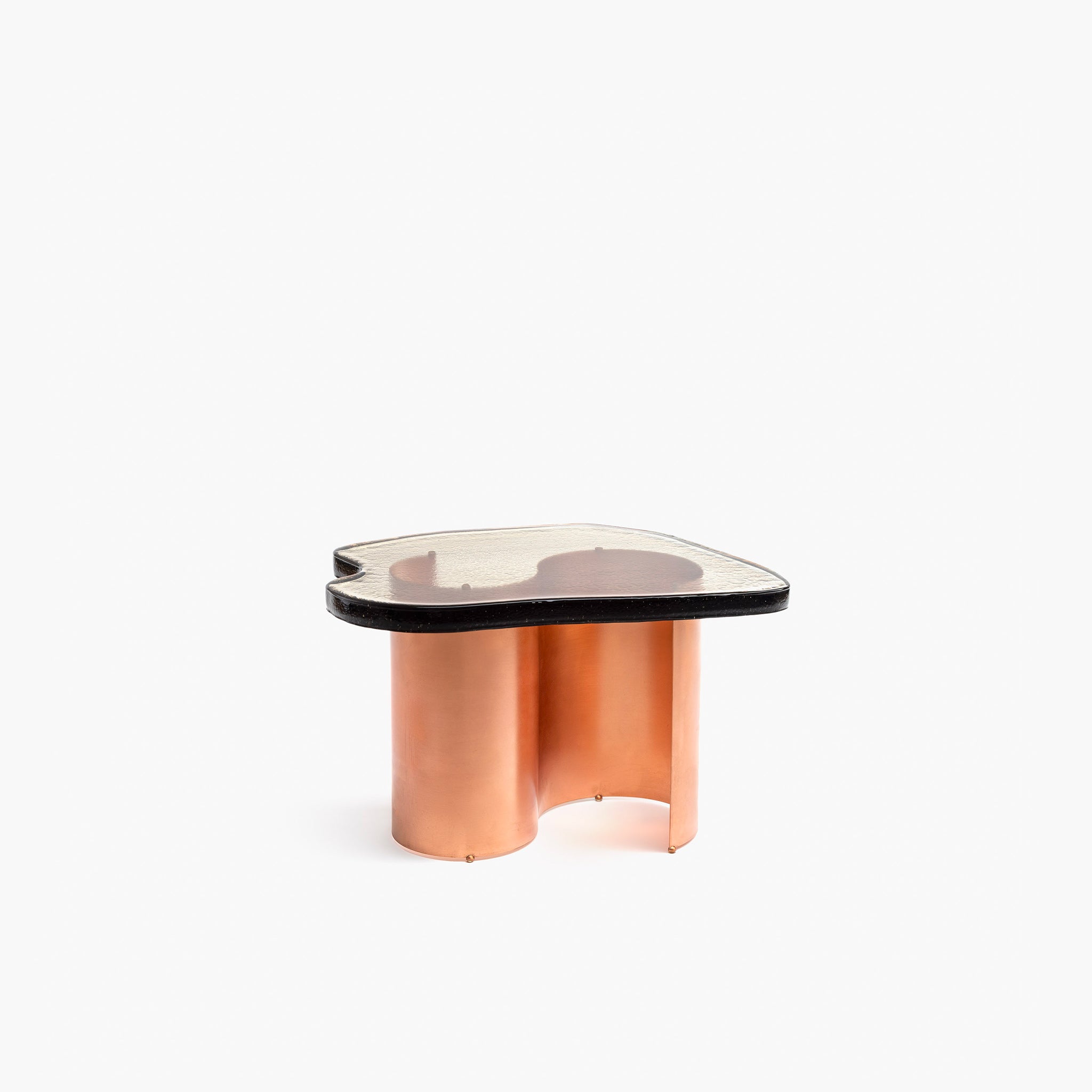 YALI KATI TABLE COPPER GREY LOW