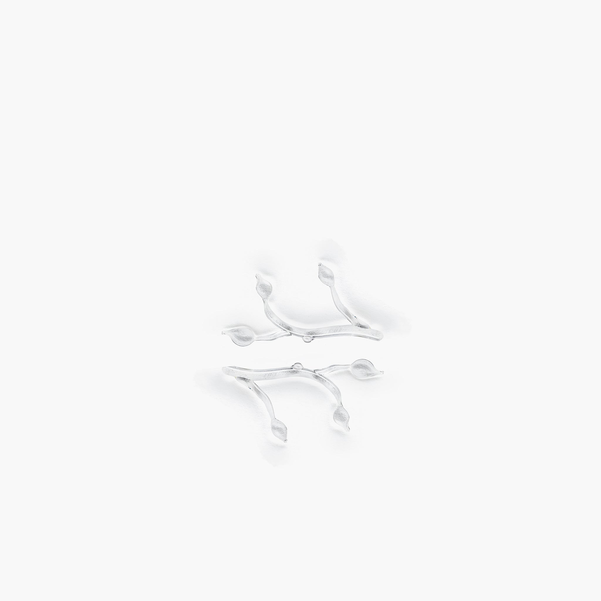 YALI KOMOREBI CHOPSTICK REST CLEAR SET OF TWO