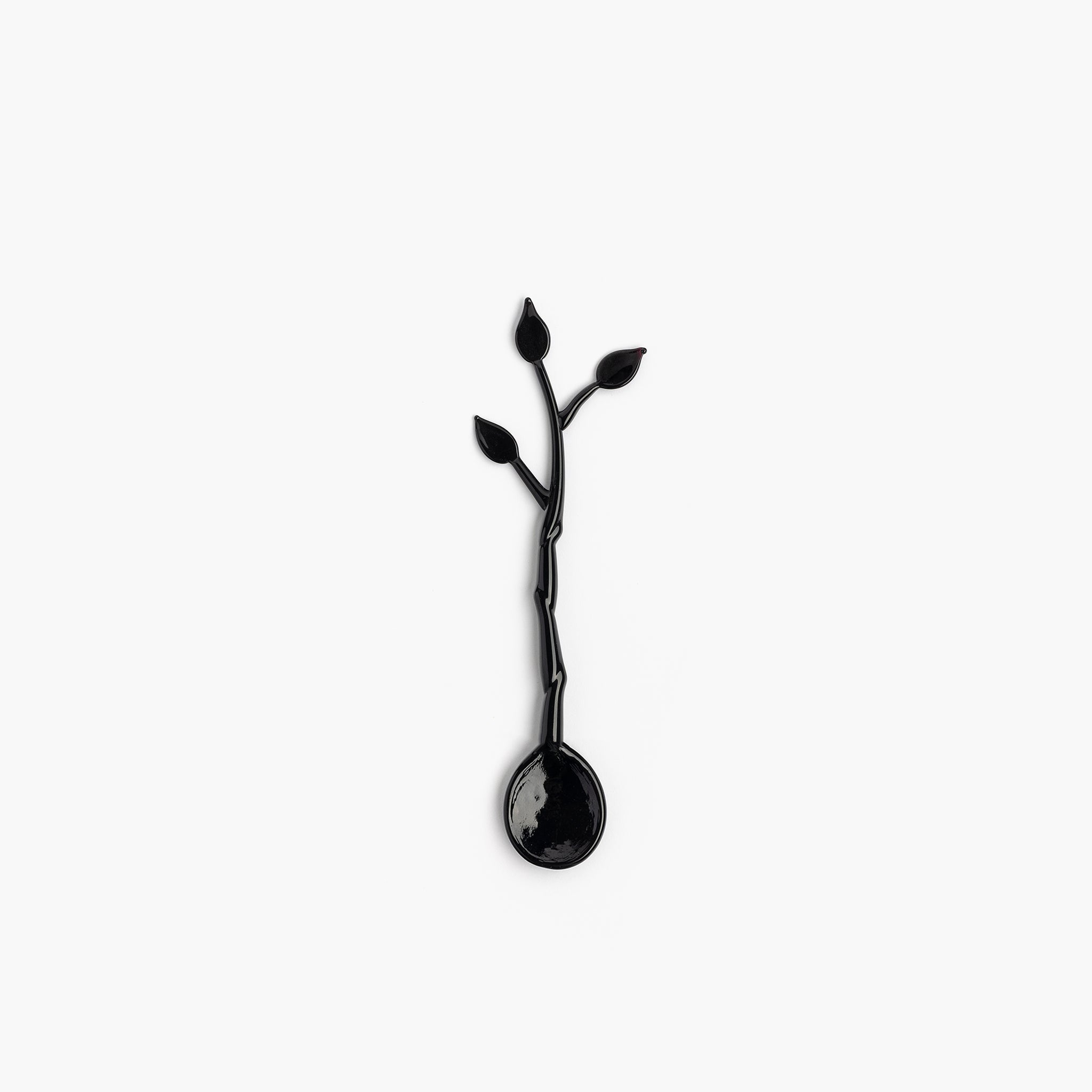 YALI KOMOREBI SPOON BLACK LARGE SET OF ONE