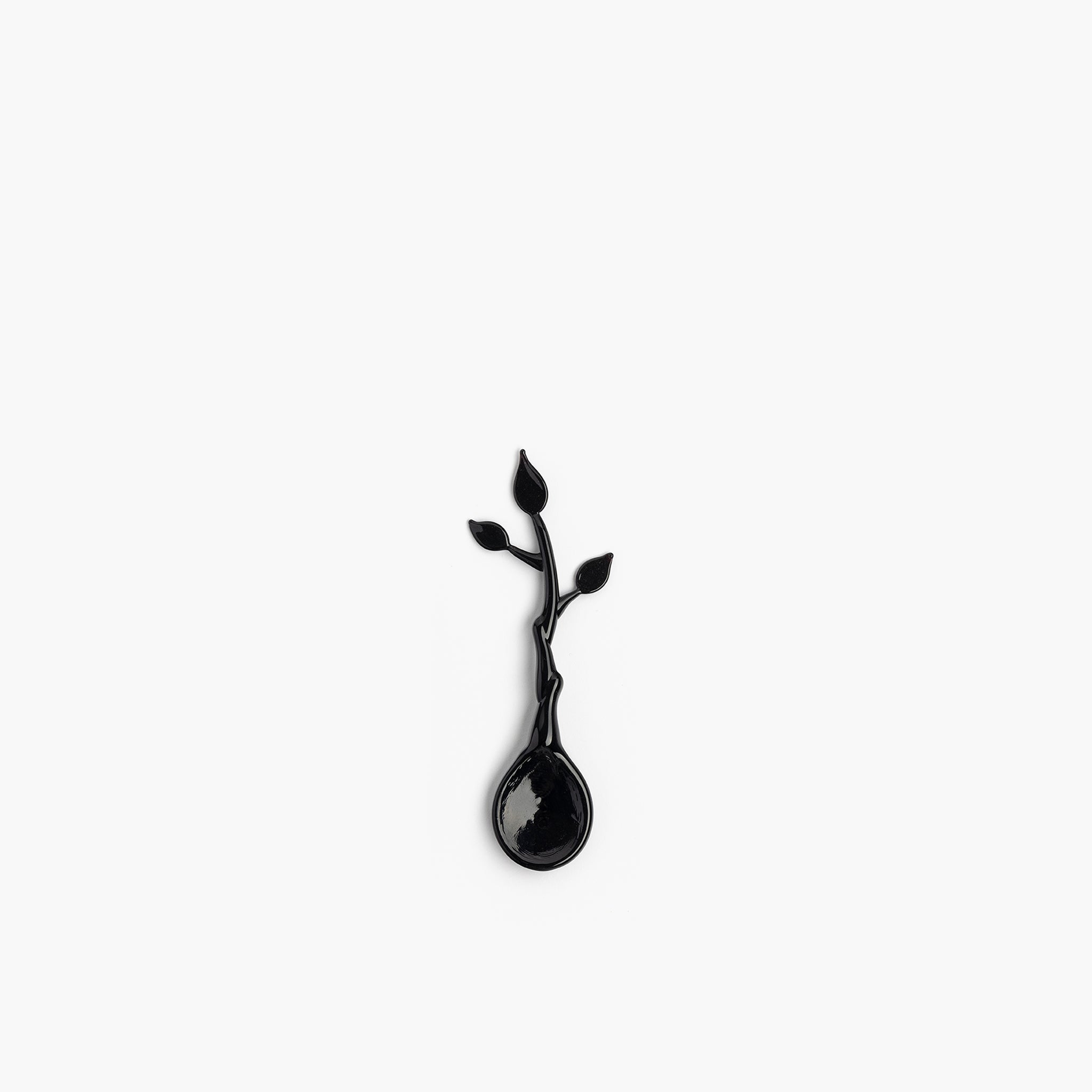 YALI KOMOREBI SPOON BLACK MEDIUM SET OF ONE