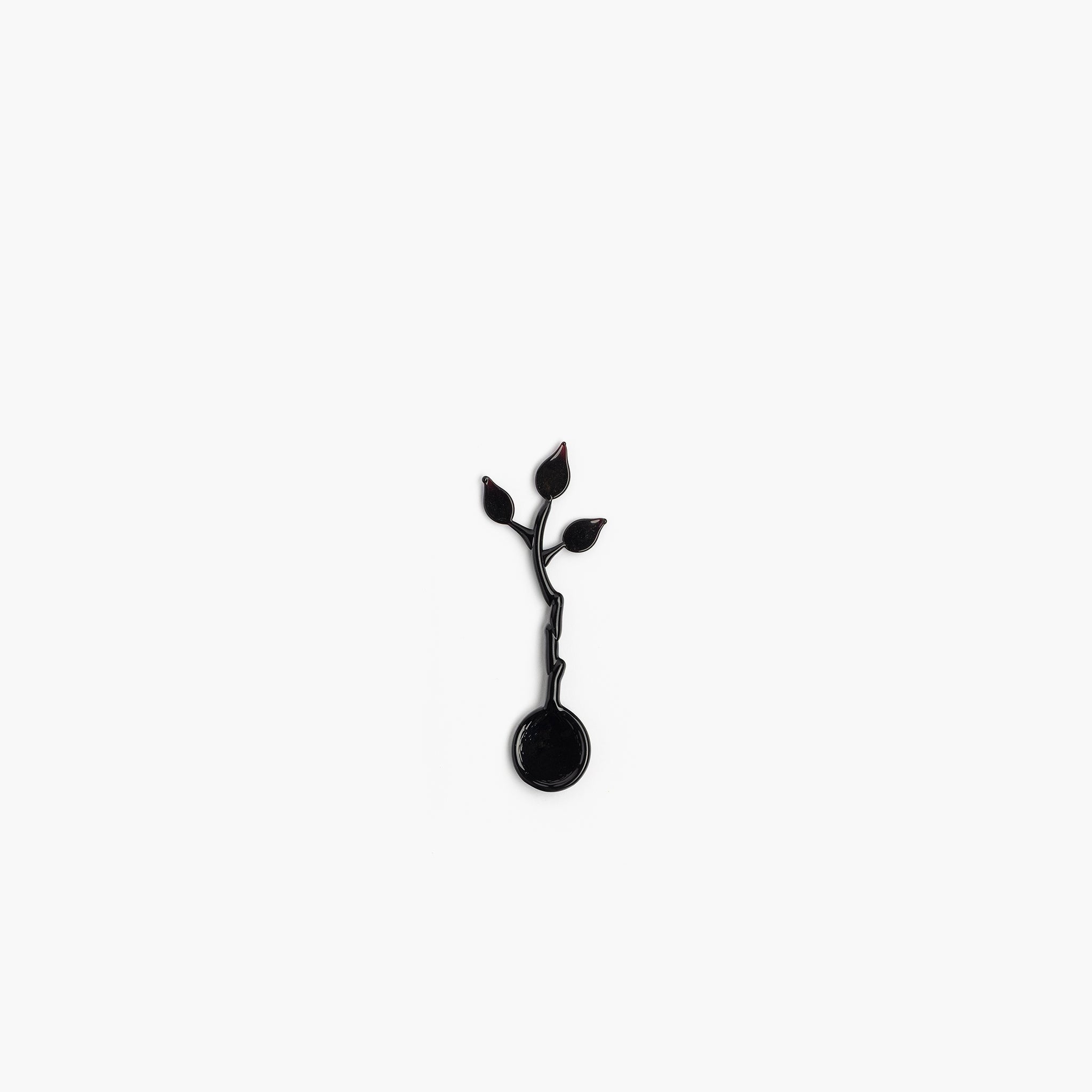 YALI KOMOREBI SPOON BLACK SMALL SET OF ONE