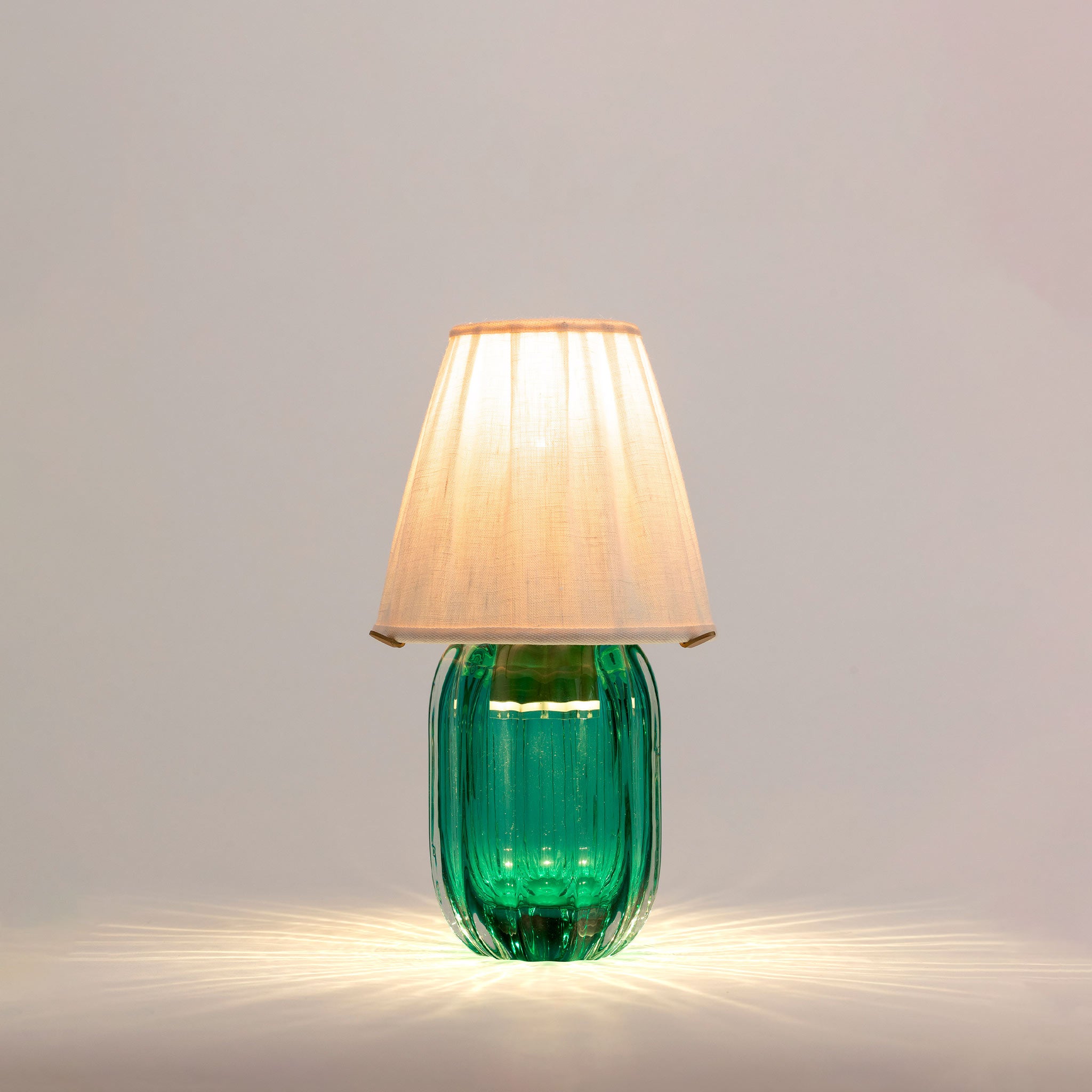 YALI LUCE WAVE BAR LAMP ADRIATIC GREEN