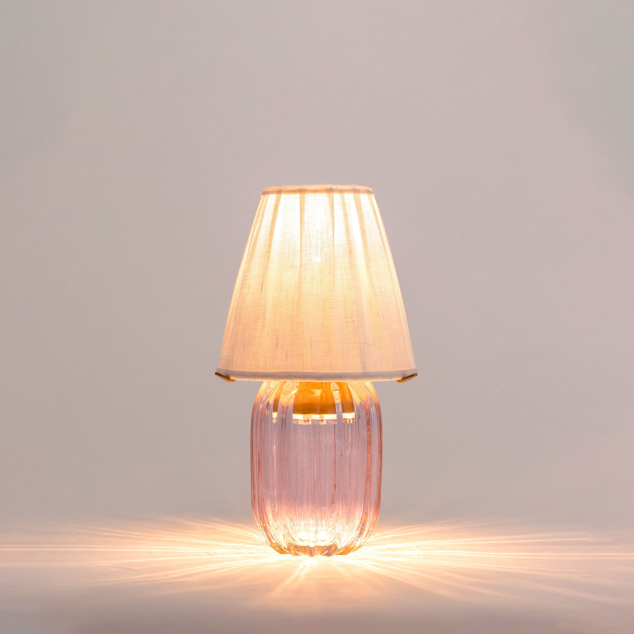 YALI LUCE WAVE BAR LAMP ROSE PINK