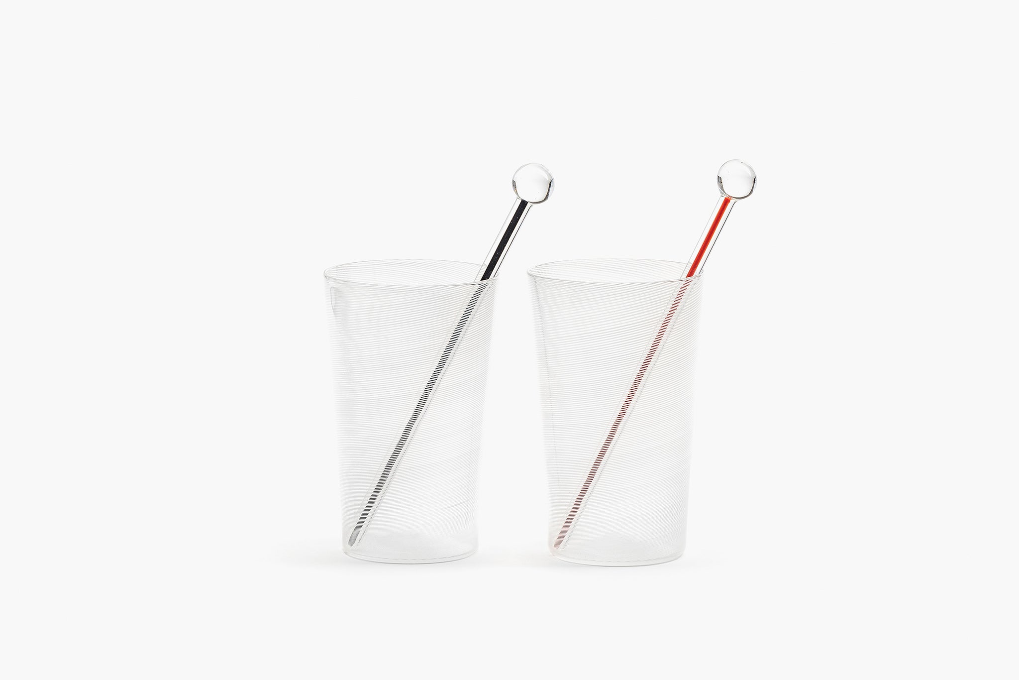 YALI MANHATTAN COCKTAIL STIRRERS RED